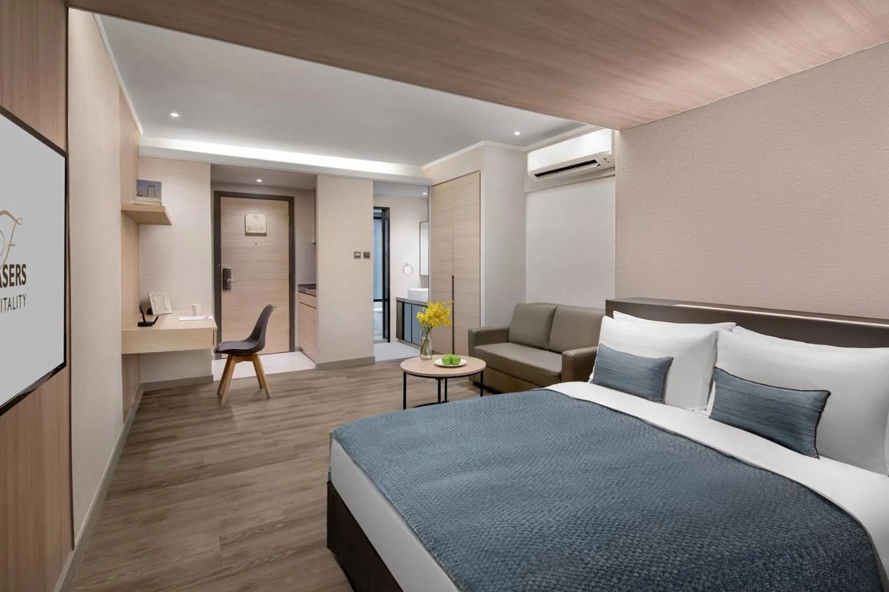 Bedroom, Bed in Modena by Fraser Hong Kong