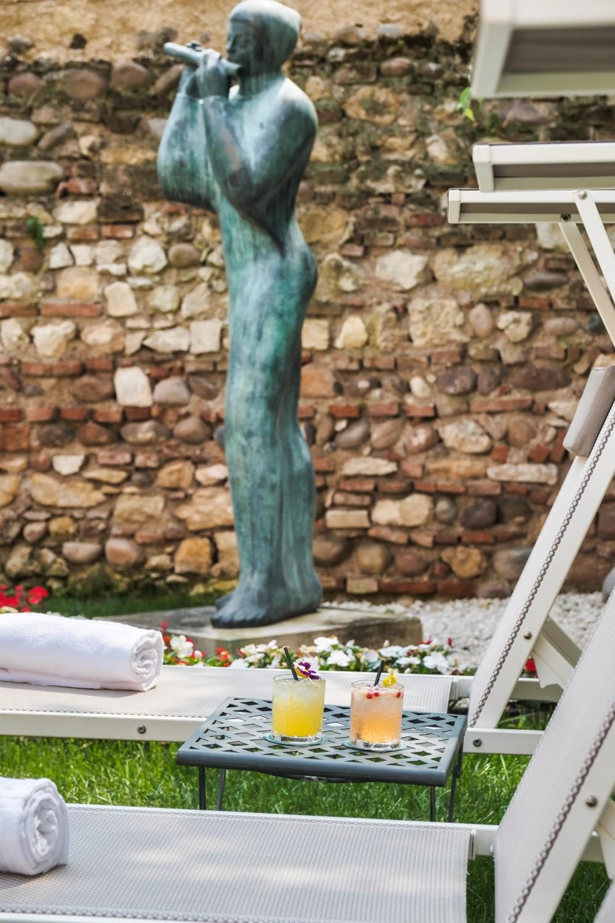 Garden in Hotel Indigo Verona - Grand Hotel Des Arts by IHG