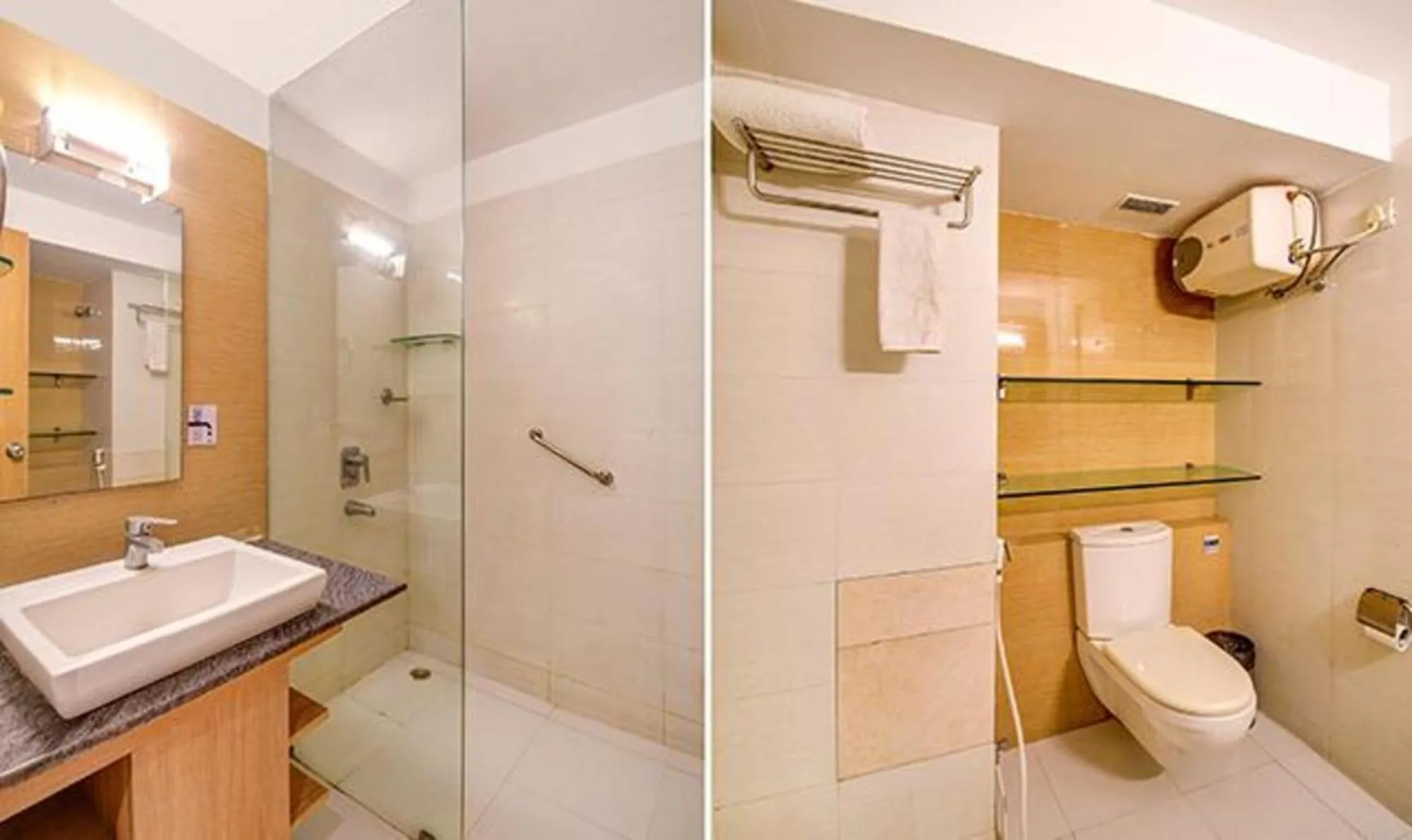 Bathroom in FabHotel Indeedcare Hotel & Resorts - Nr Kolkata Airport