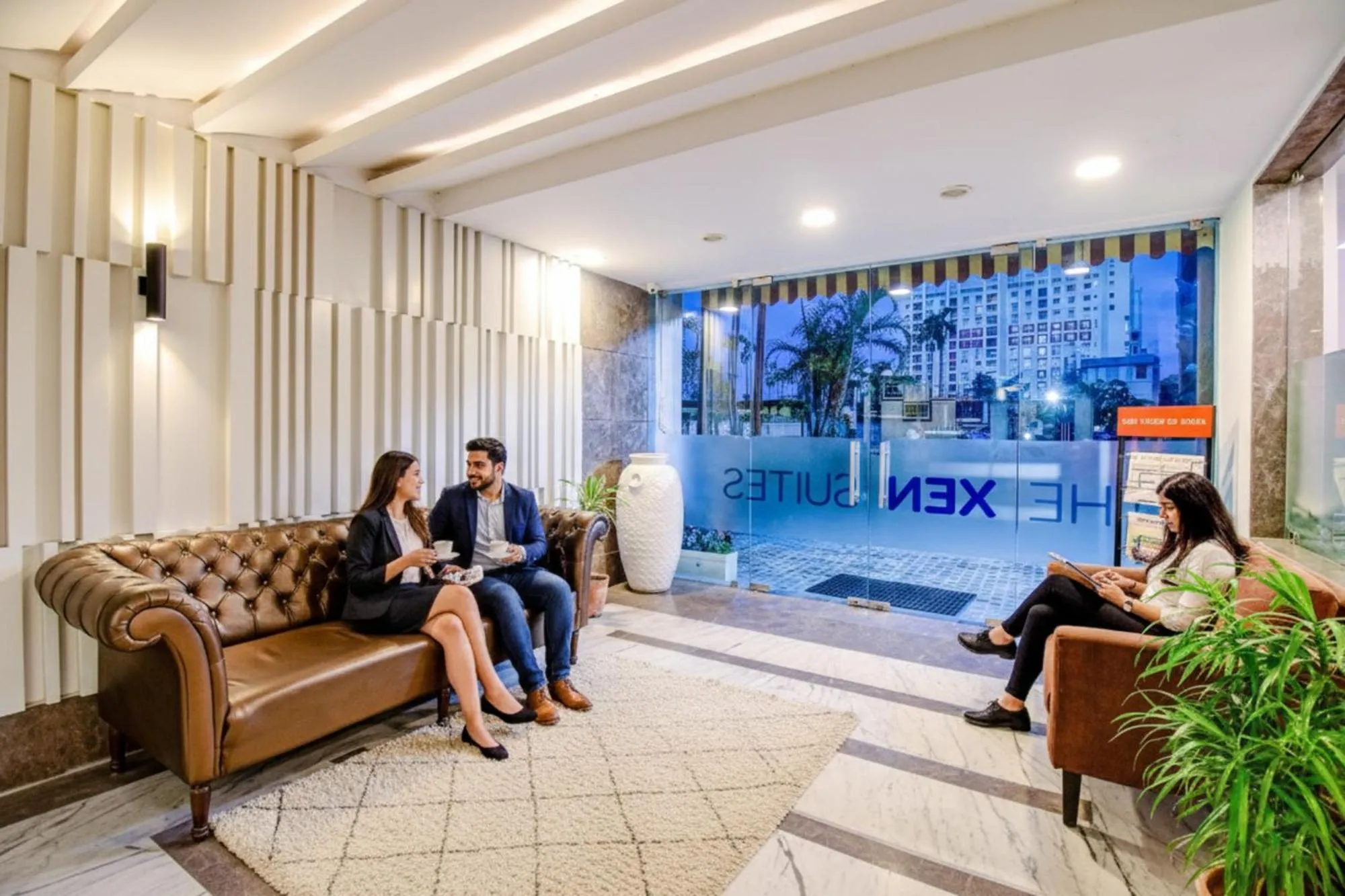 Seating area in FabHotel Indeedcare Hotel & Resorts - Nr Kolkata Airport