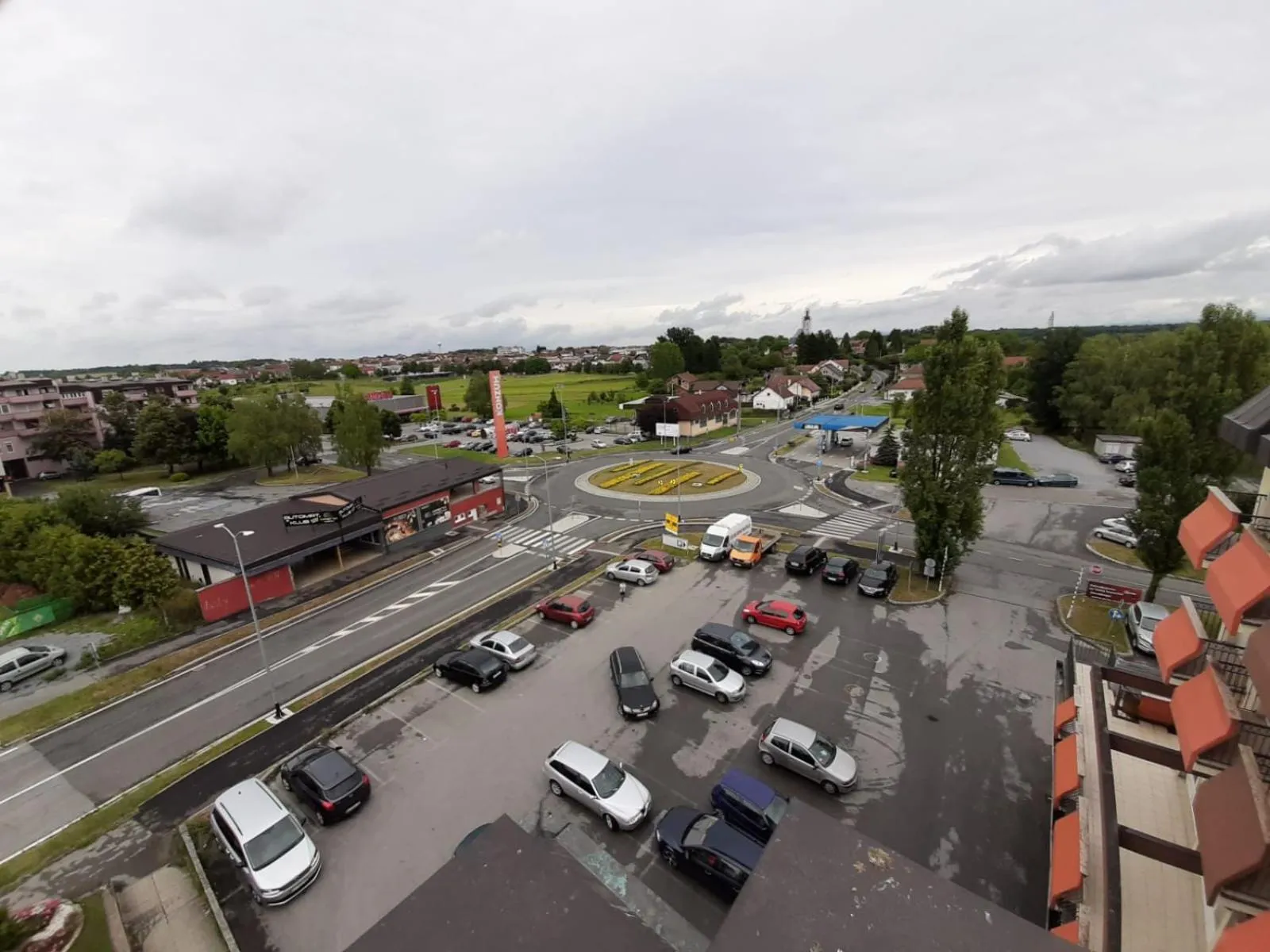 City view in Hotel Garić