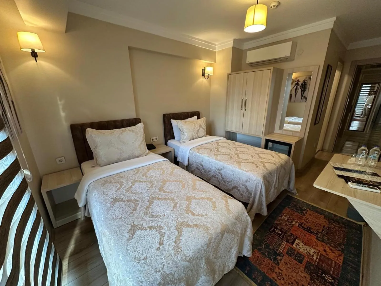 Bed in Hotel Mavirem