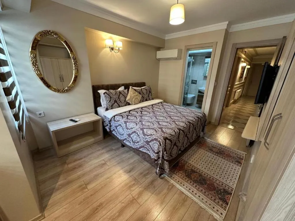 Bed in Hotel Mavirem