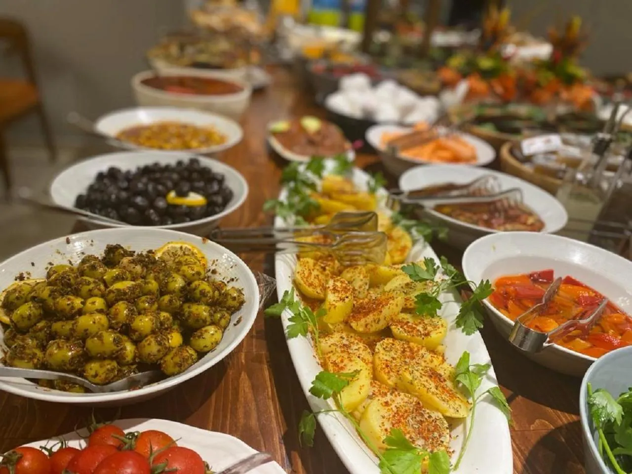 Breakfast in Hotel Mavirem