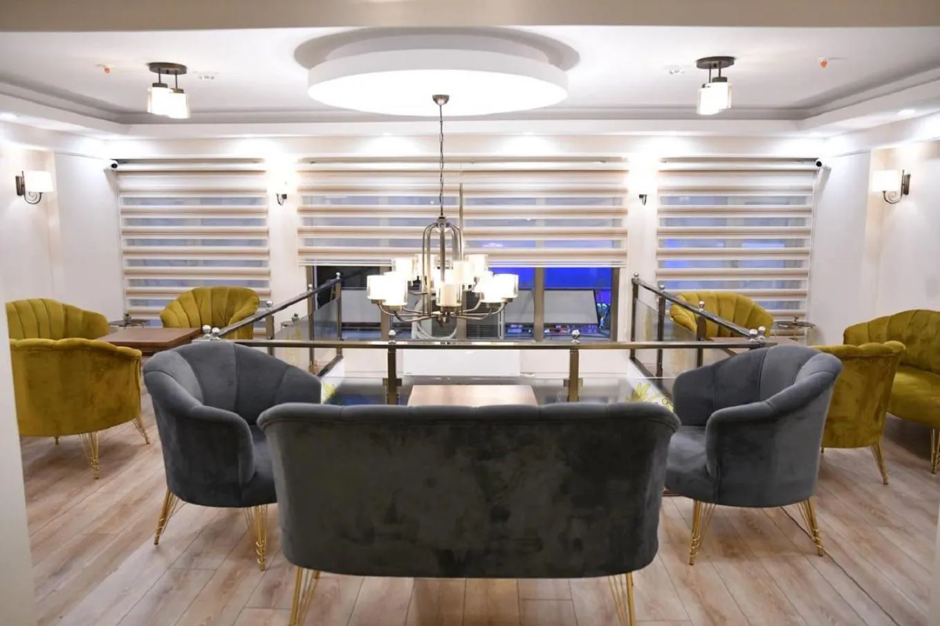 Seating area in Hotel Mavirem