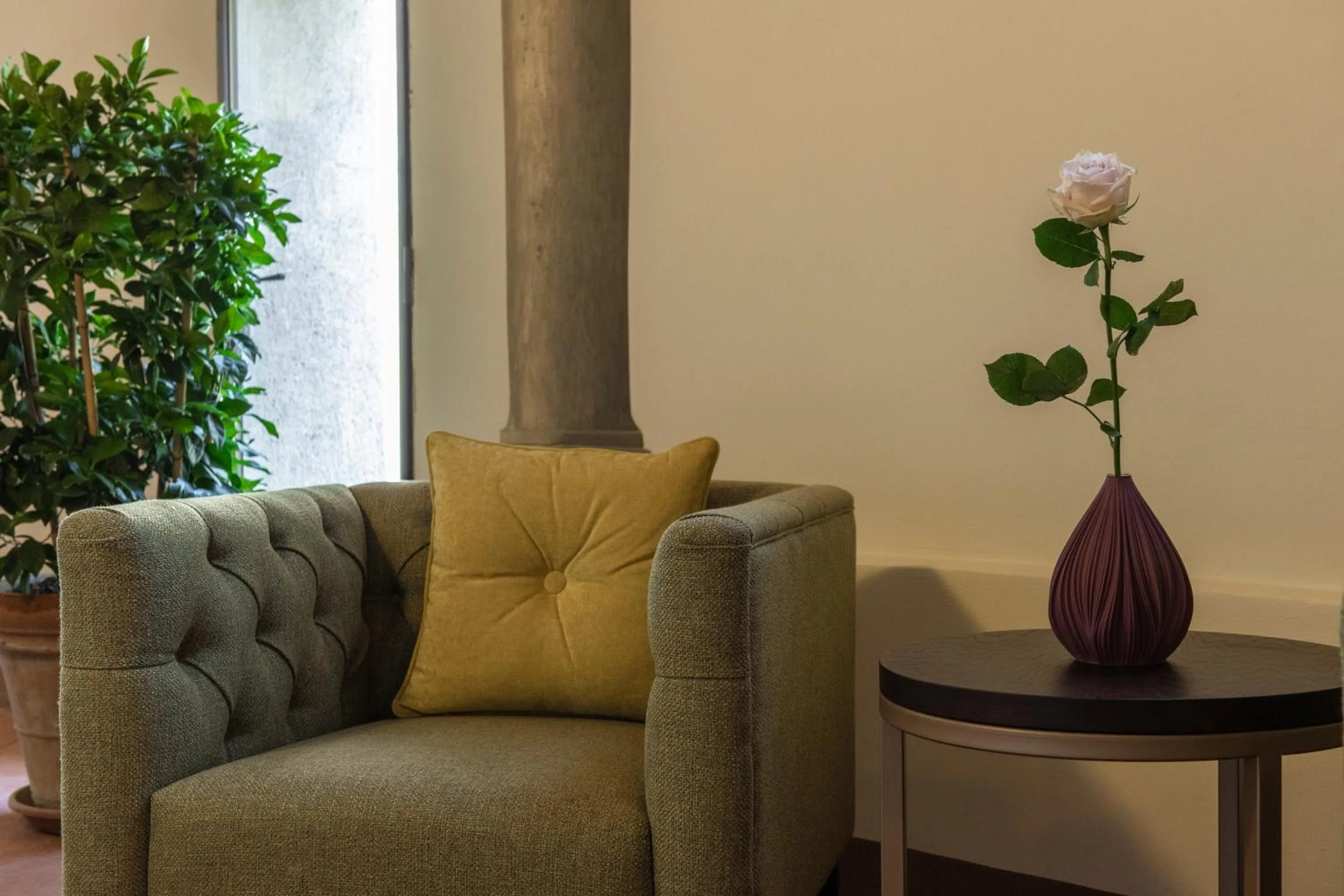 Living room in Relais Della Rovere