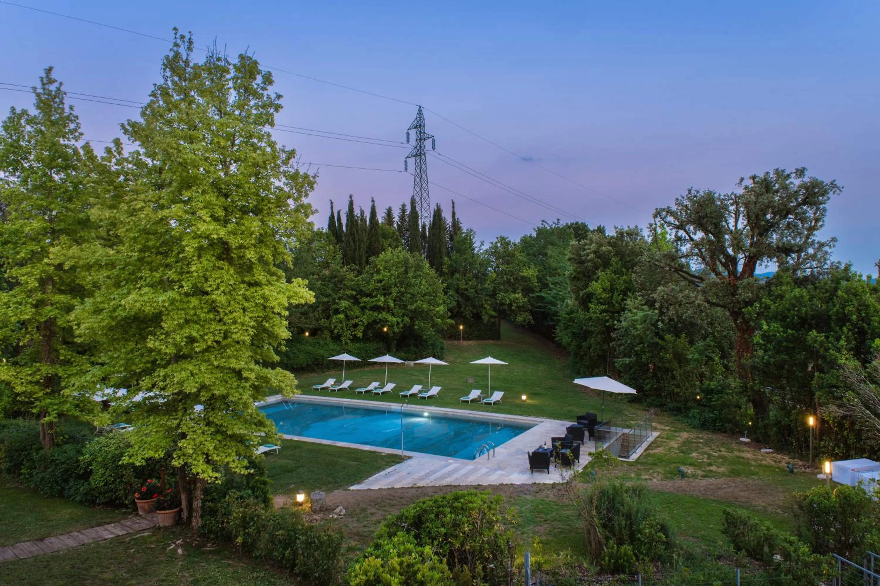 Garden in Relais Della Rovere