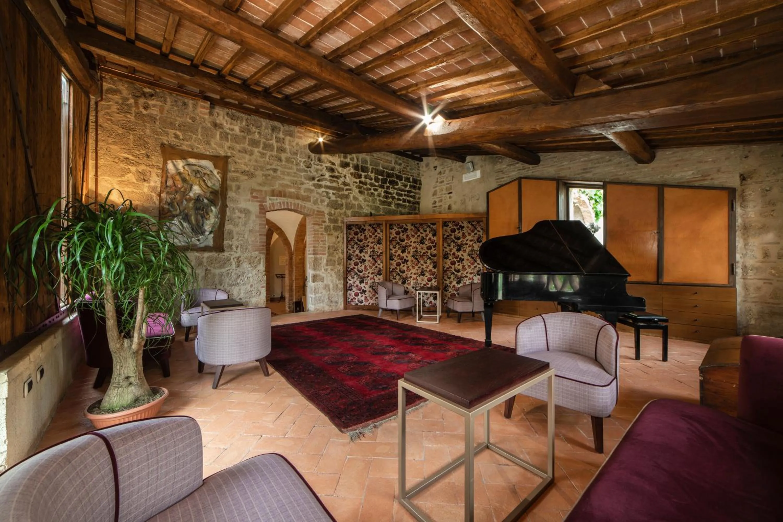 Living room in Relais Della Rovere
