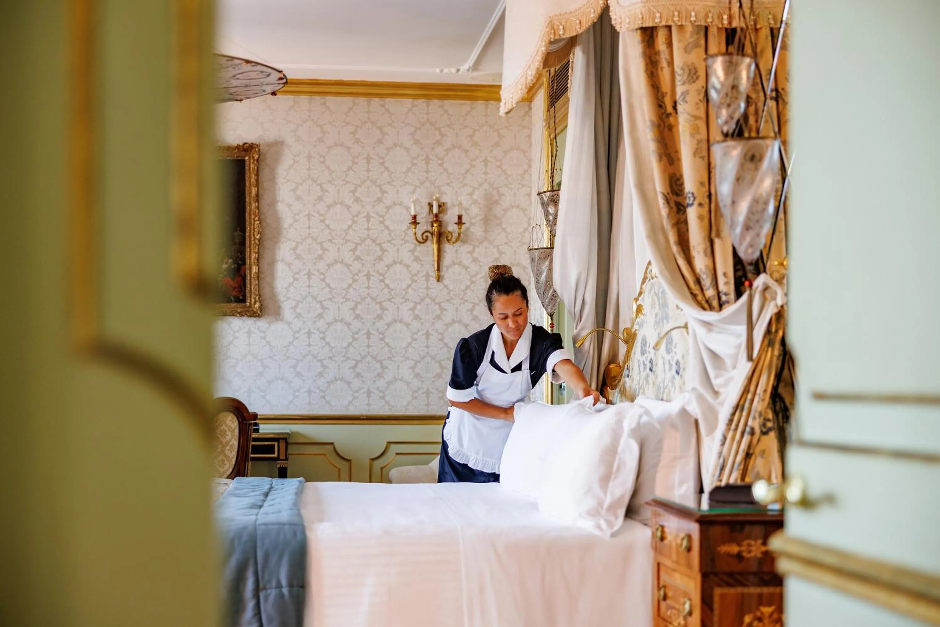 Bedroom, Bed in Baglioni Hotel Luna - The Leading Hotels of the World