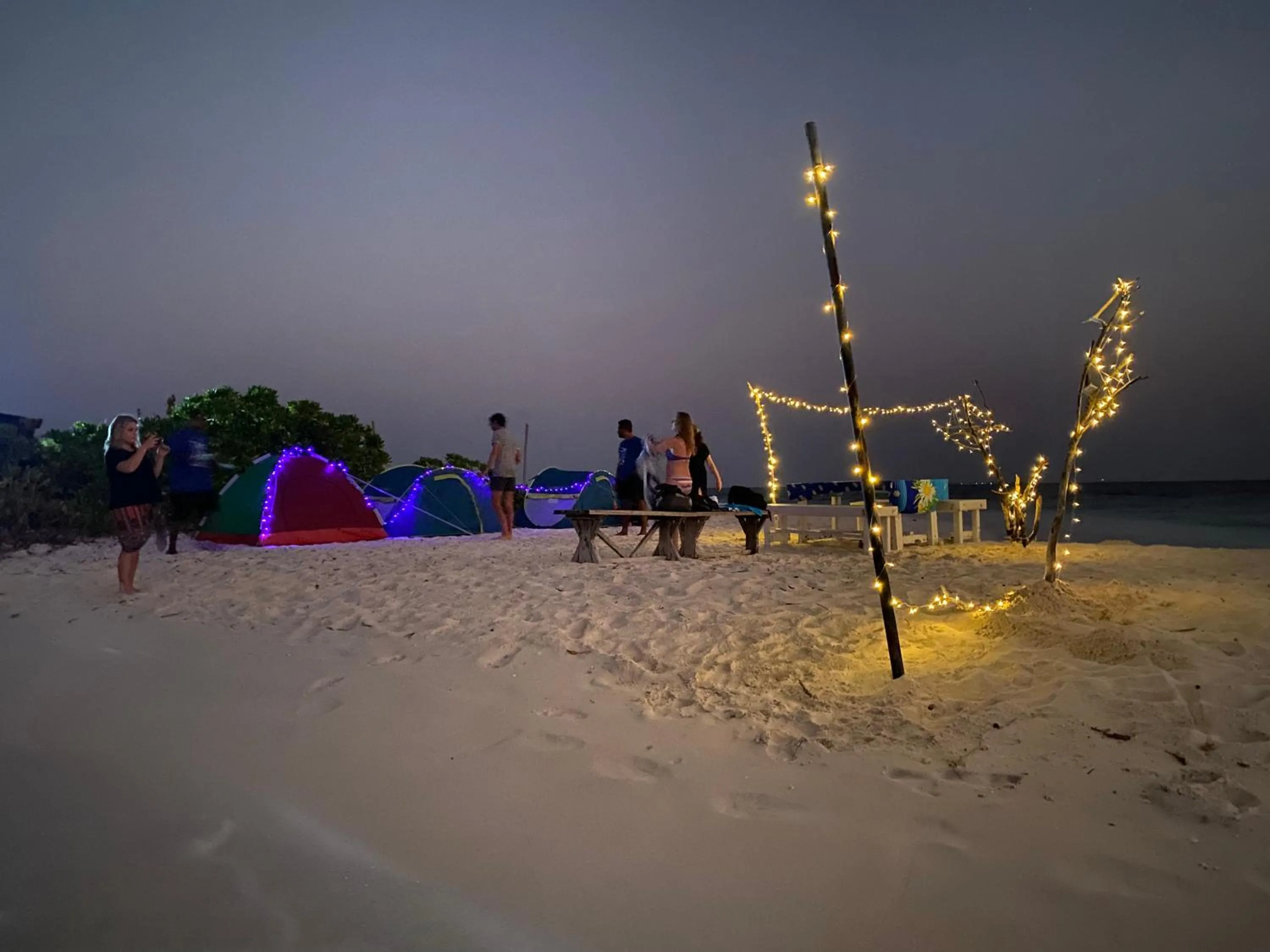 Night in VIVA Beach Maldives