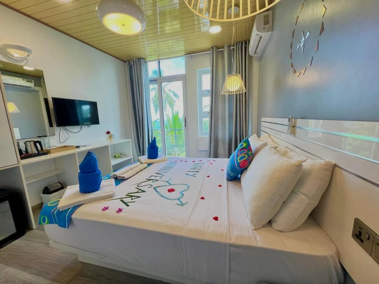 Bedroom in VIVA Beach Maldives