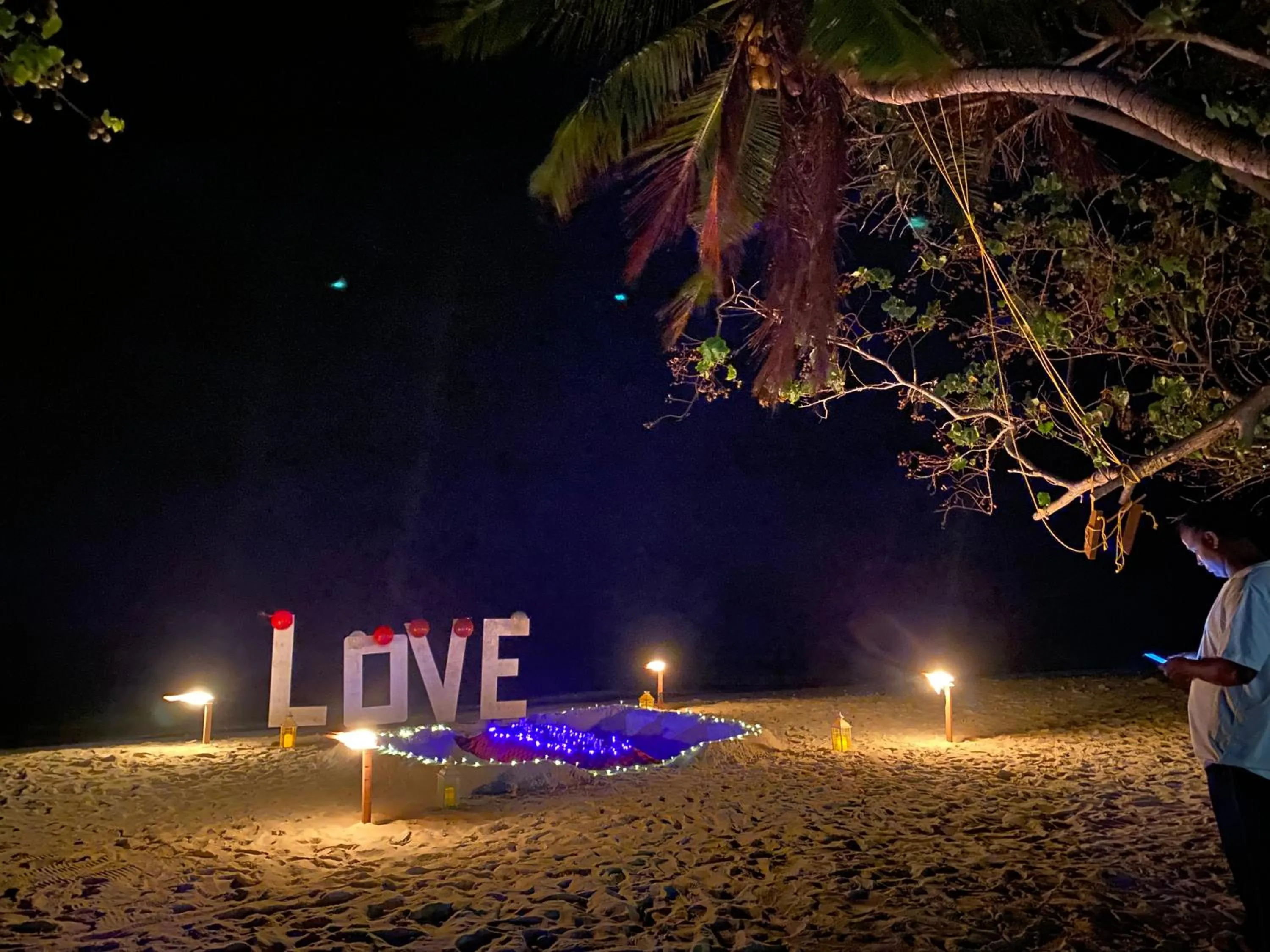 Night in VIVA Beach Maldives