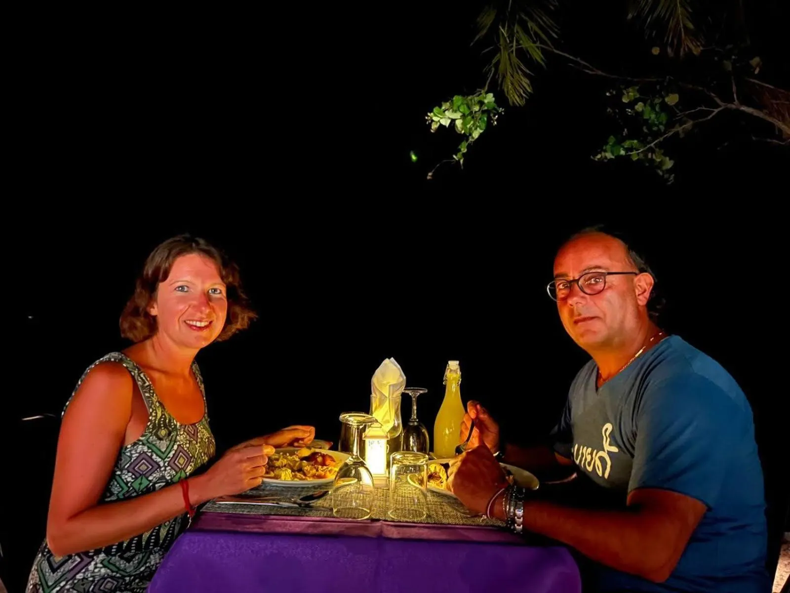 Dinner in VIVA Beach Maldives