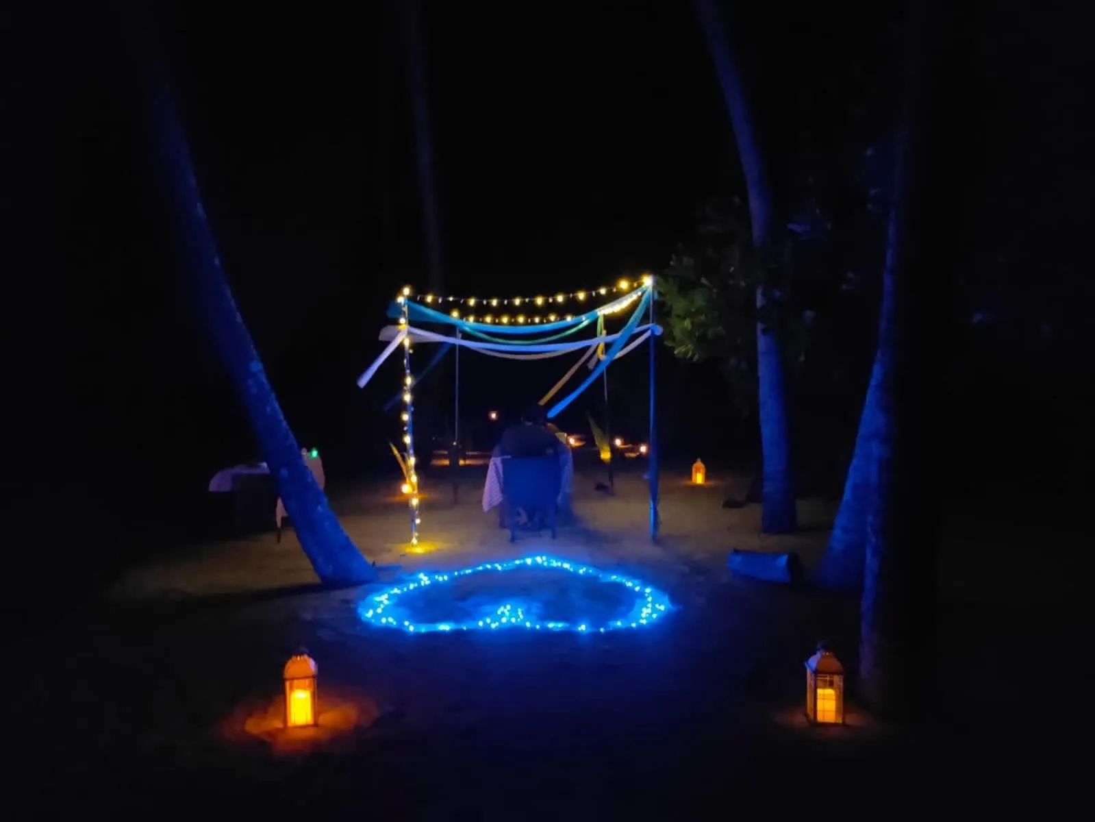 Night in VIVA Beach Maldives