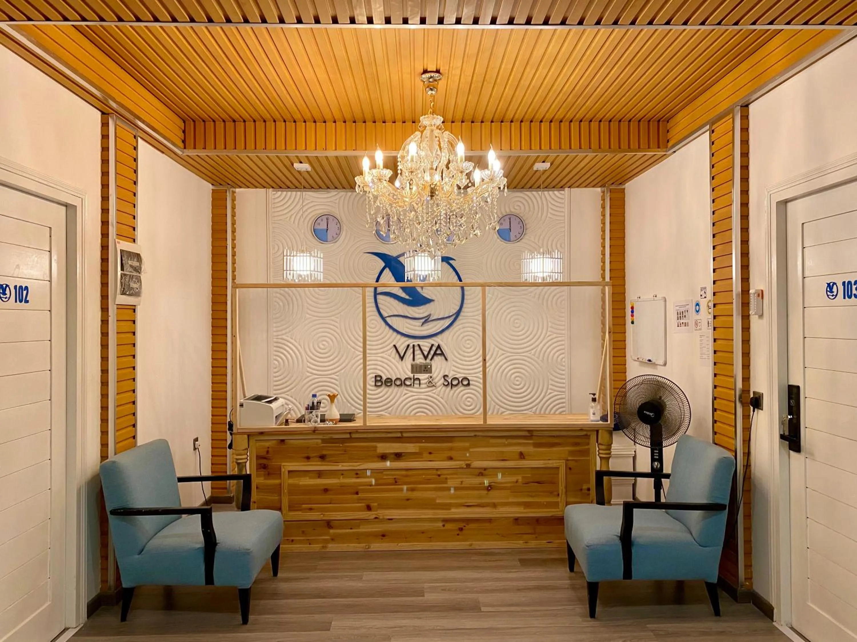 Lobby or reception in VIVA Beach Maldives