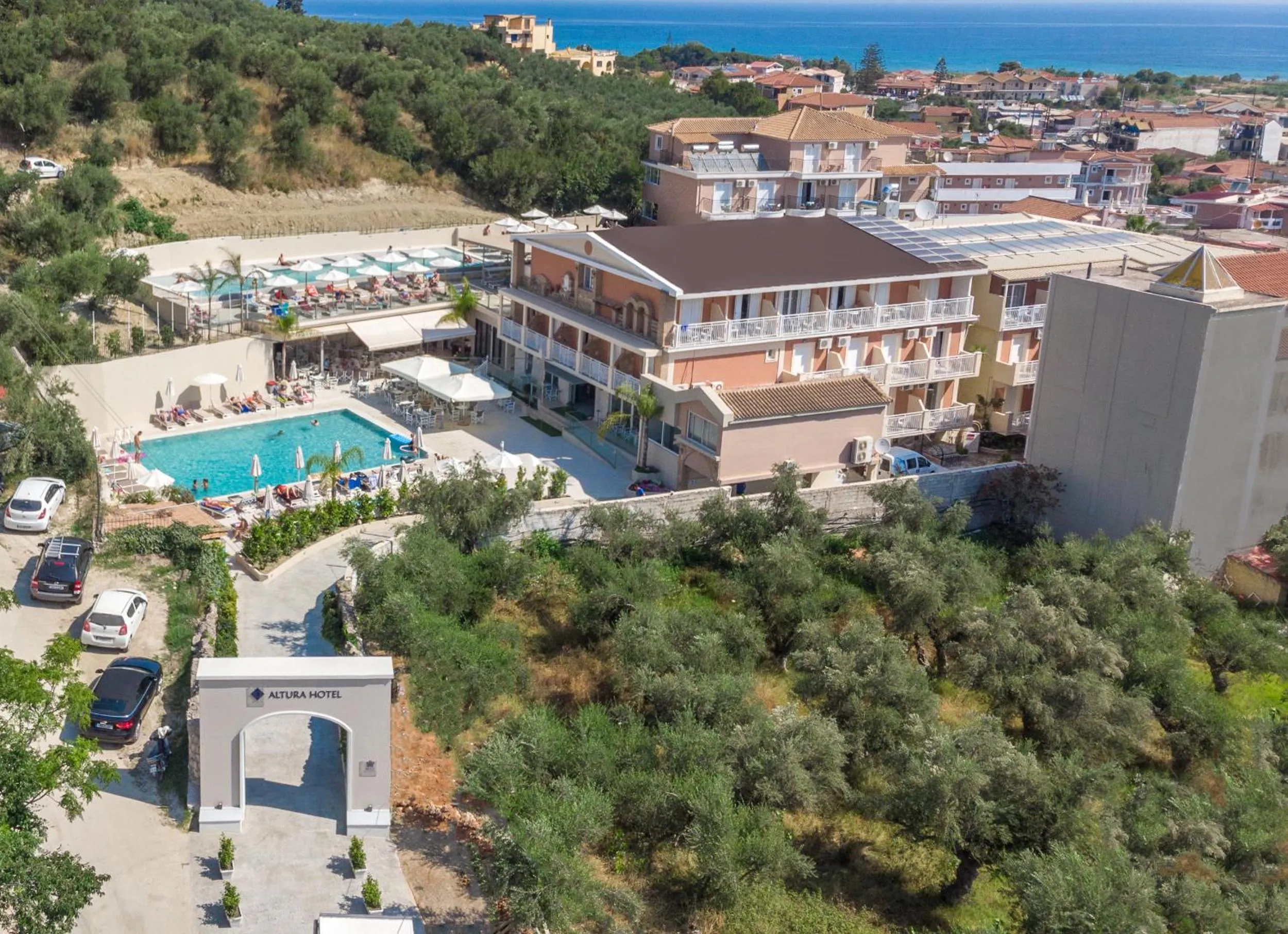 Property building in Altura Hotel Zakynthos