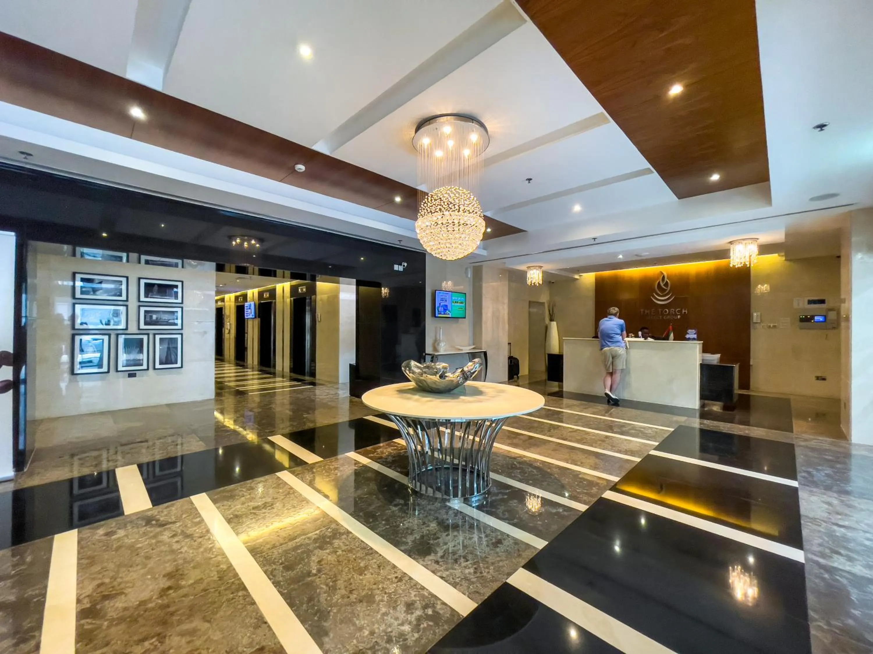 Lobby or reception in Marco Polo - Your luxurious high-floor escape in Dubai Marina