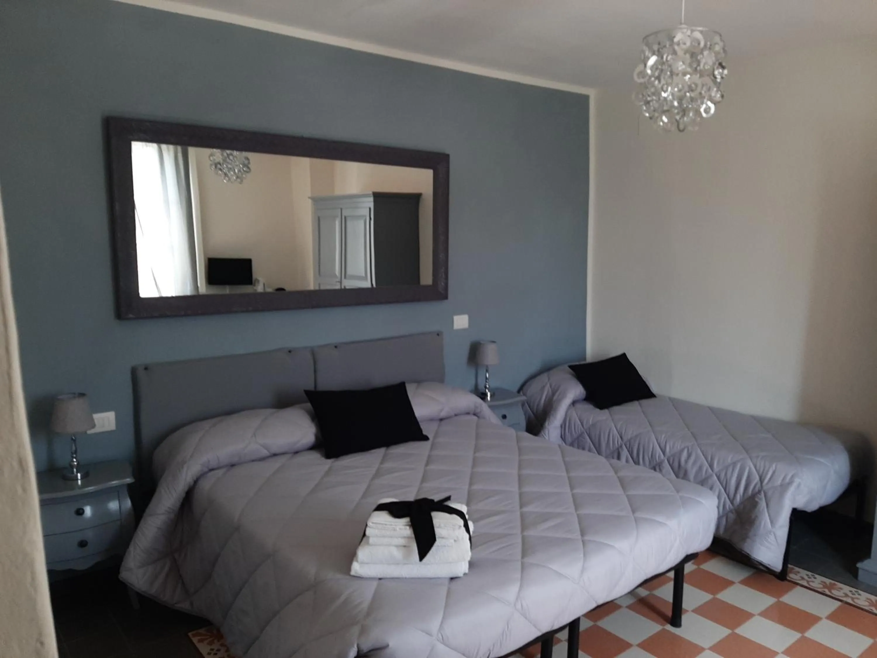 Bedroom, Bed in B&B Principe Calaf 3