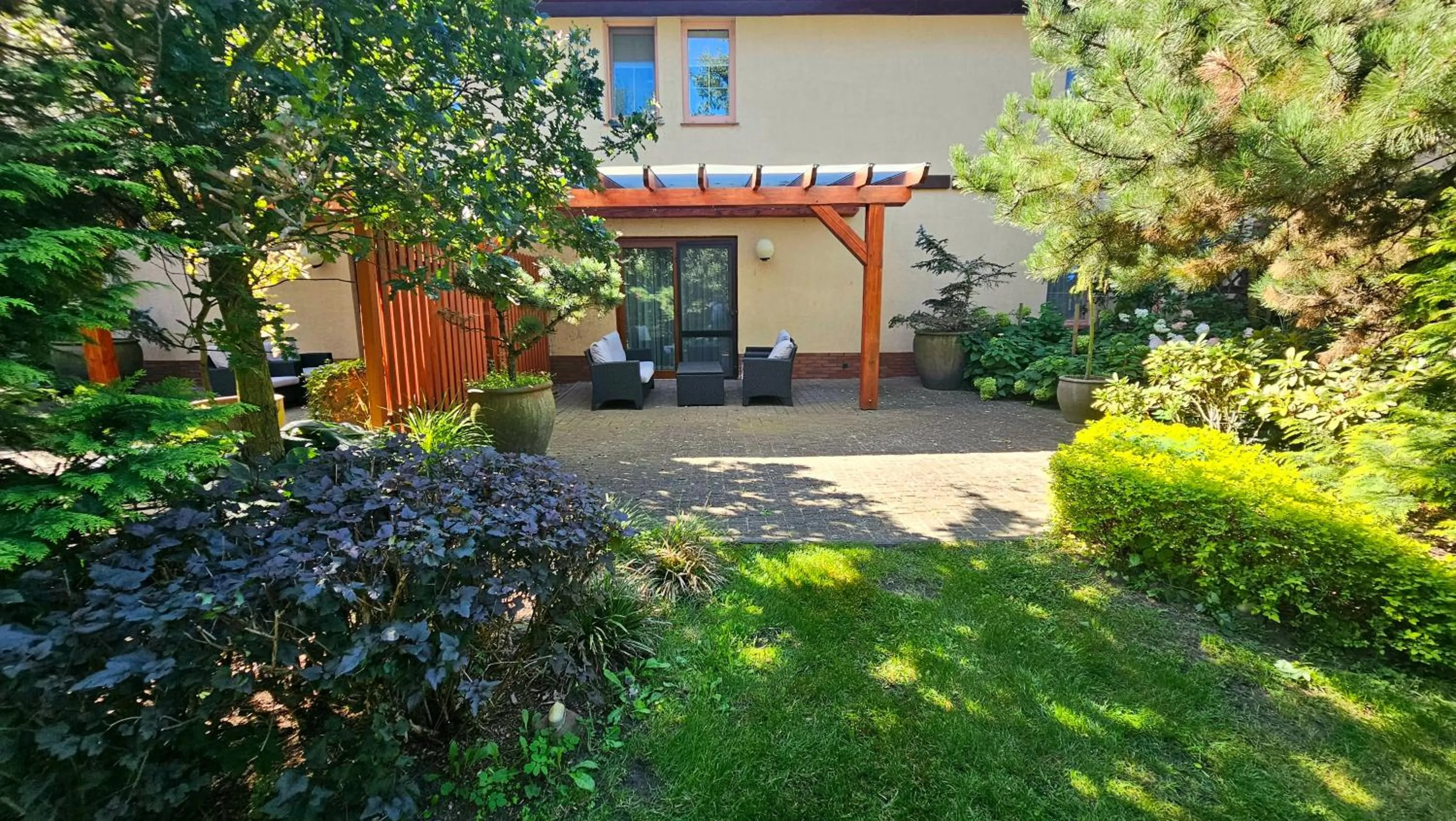 Balcony/Terrace in Hotel Sypniewo