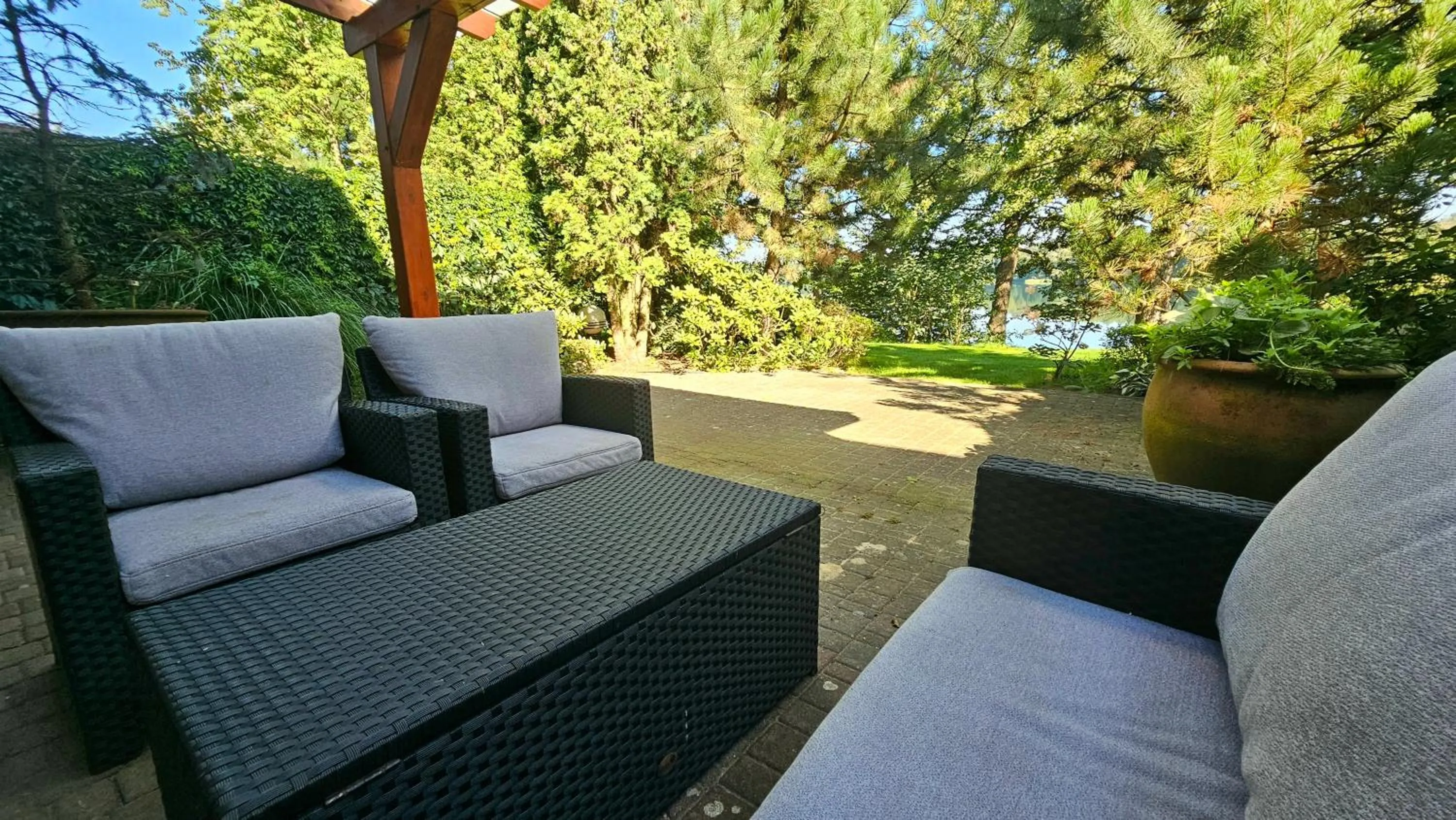 Patio in Hotel Sypniewo