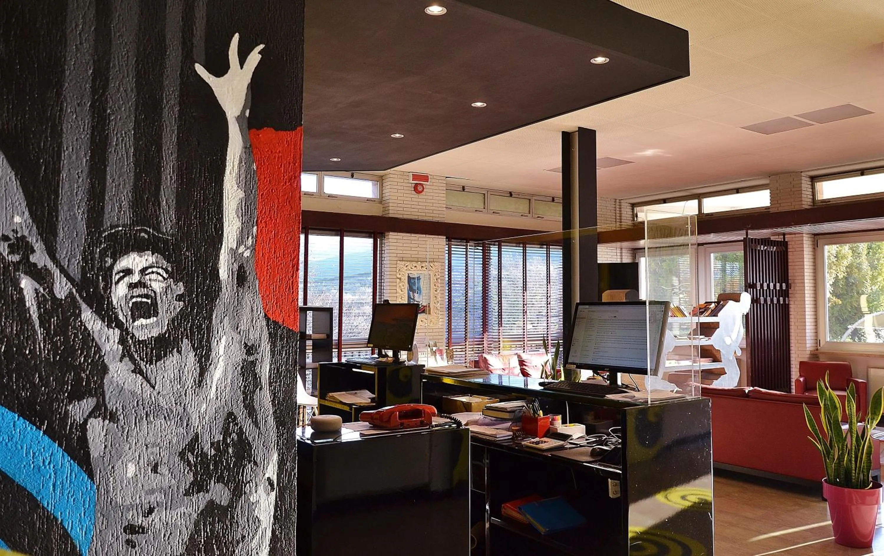 Lobby or reception in LH Hotel Arca Street Art