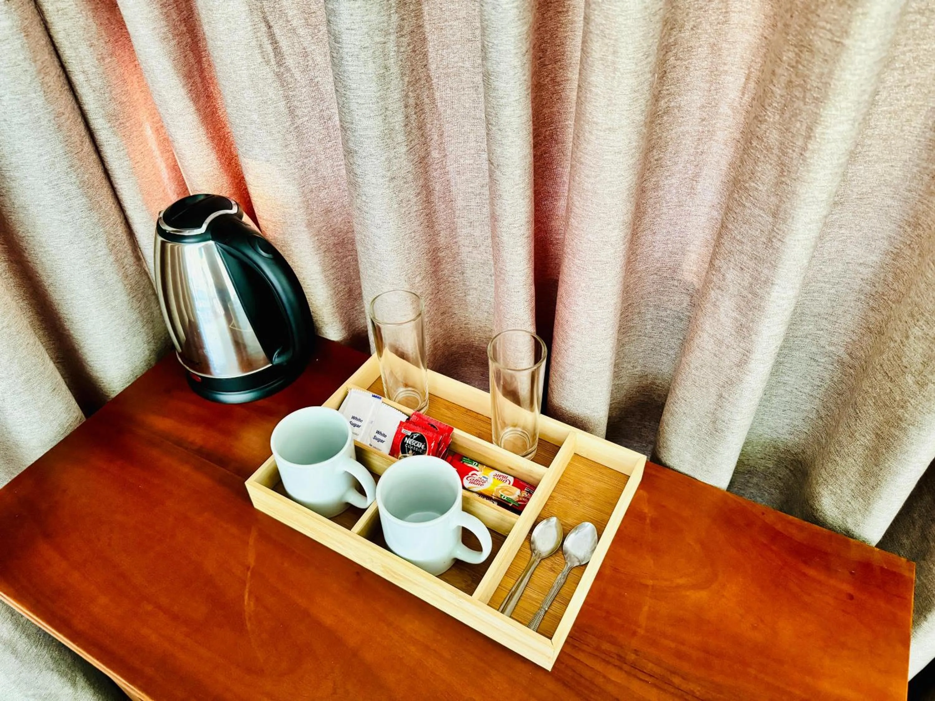 Coffee/tea facilities in Lake View Cottage