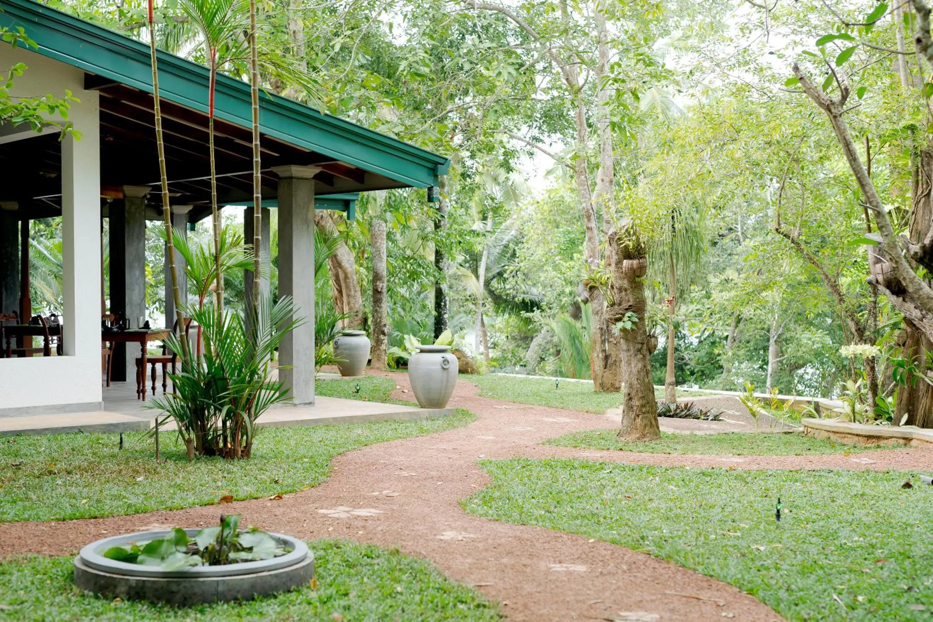 Garden in Villa Birdlake