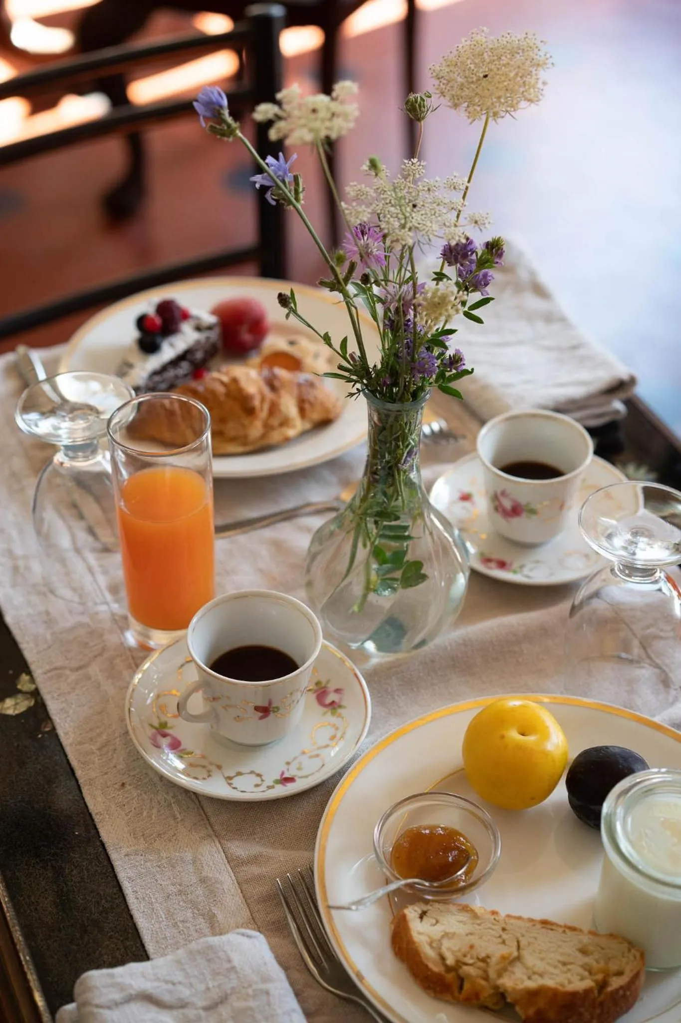 Breakfast in Le Farnete