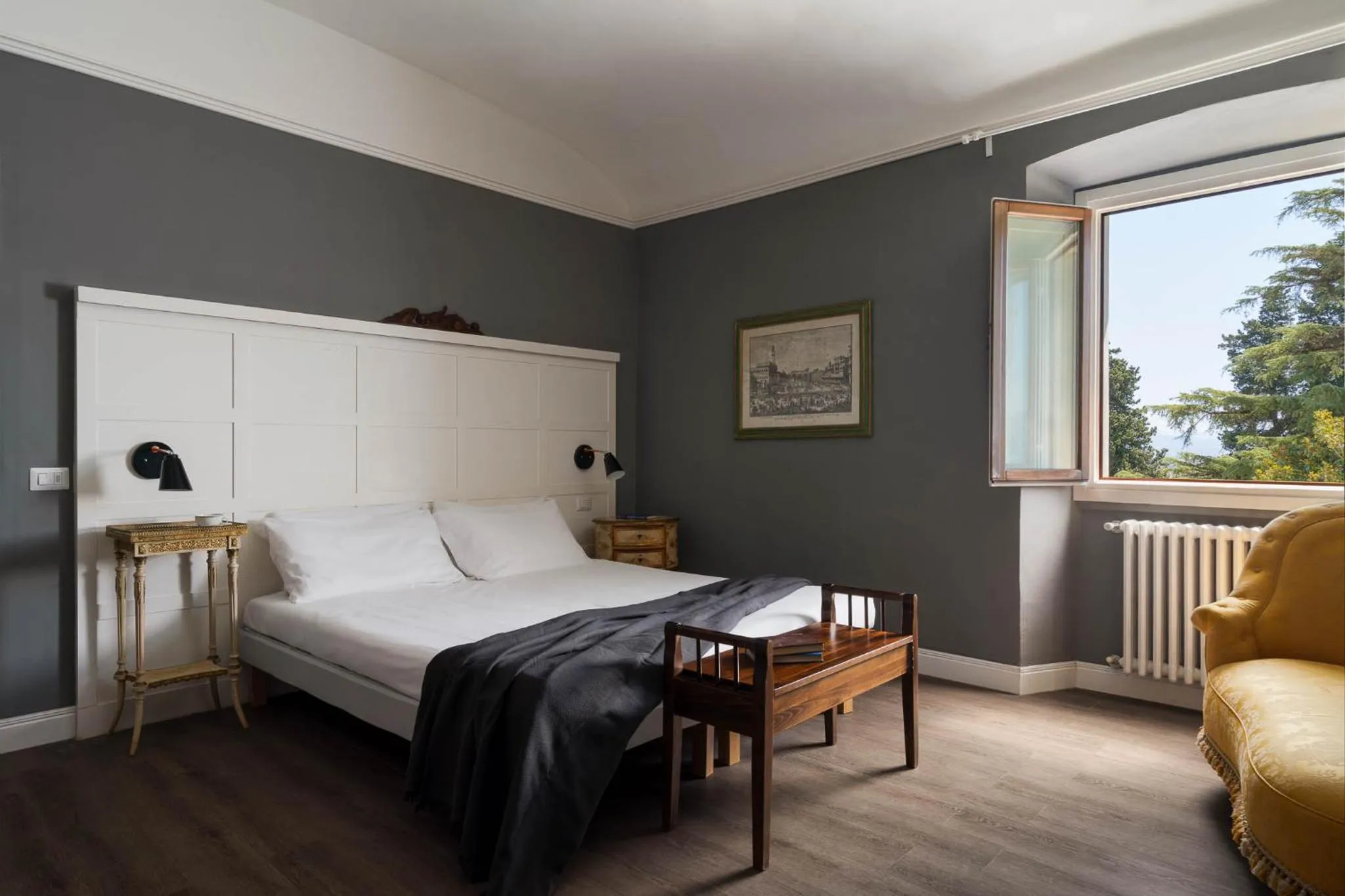 Bedroom, Bed in Le Farnete