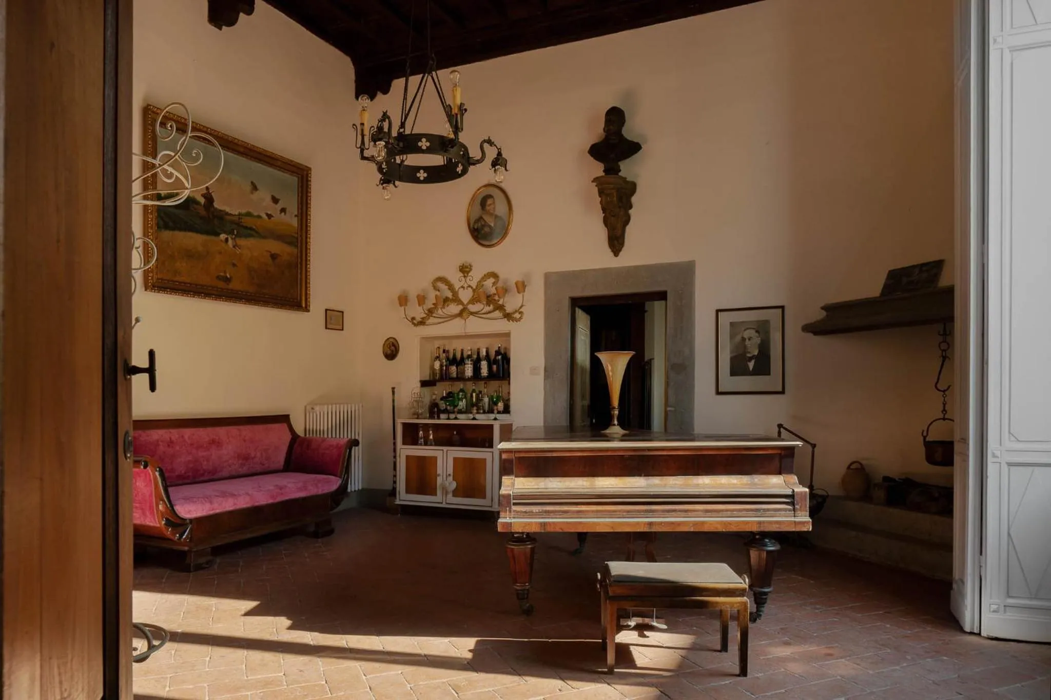 Lounge or bar, Seating Area in Le Farnete