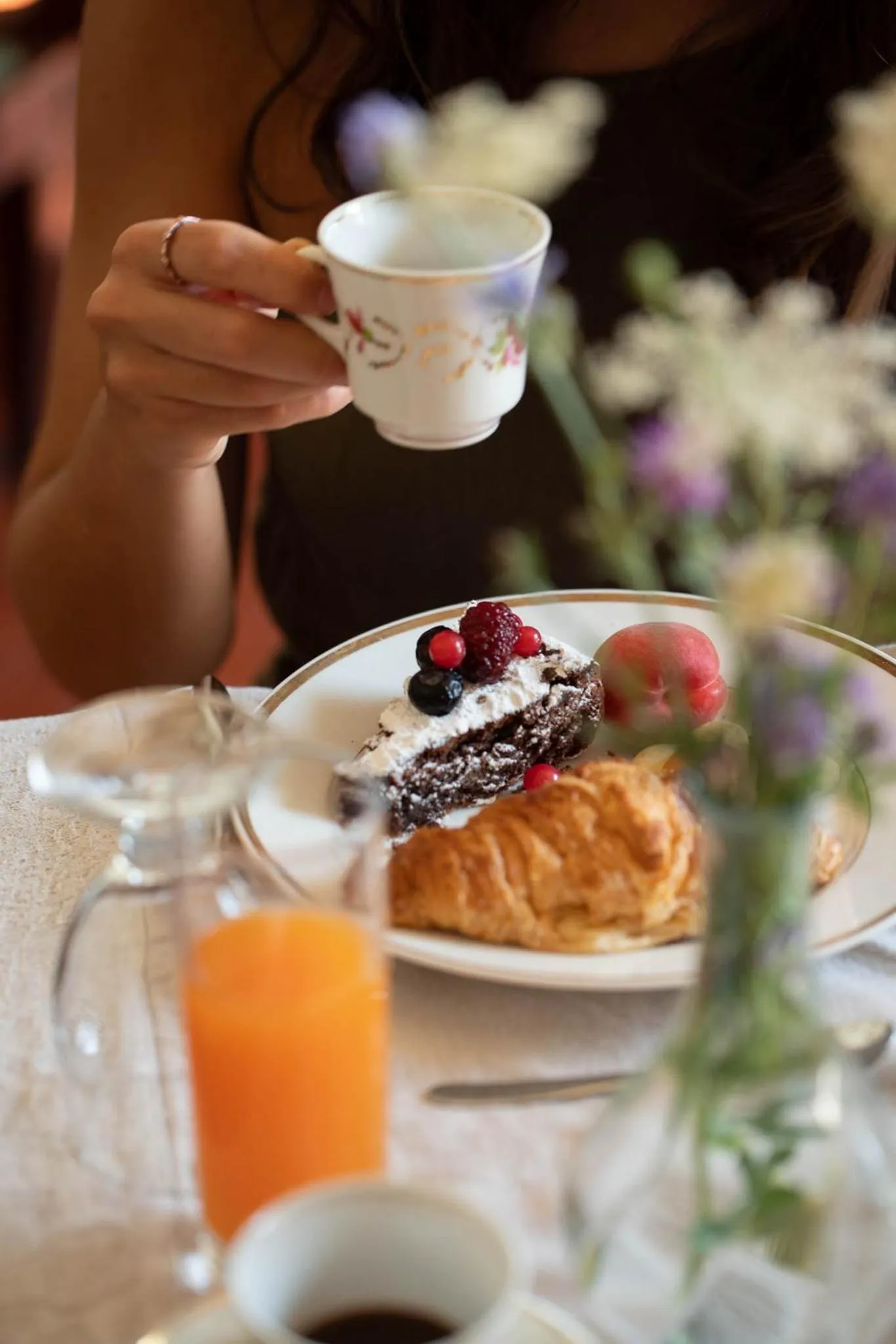 Breakfast in Le Farnete