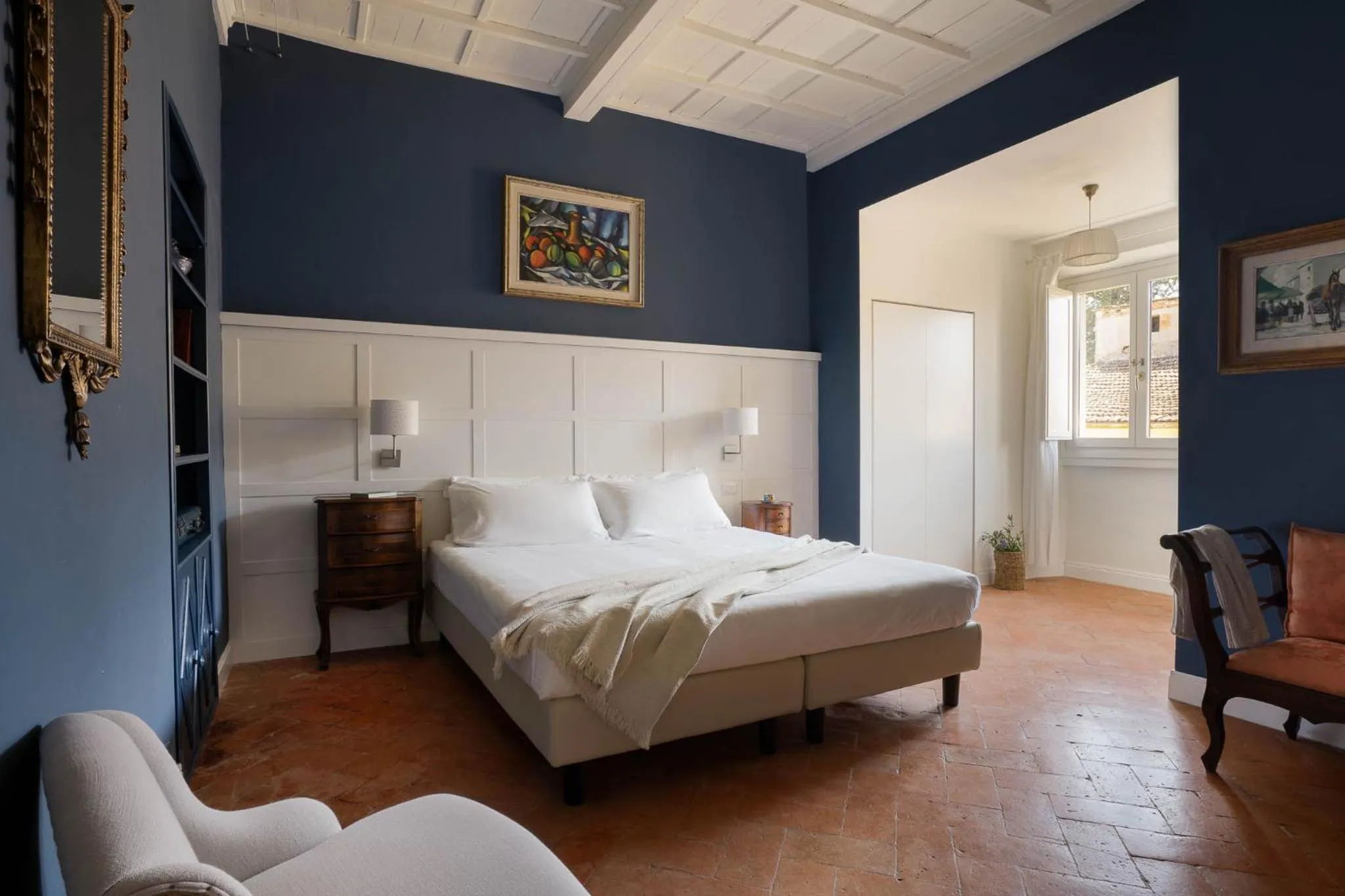 Bedroom, Bed in Le Farnete