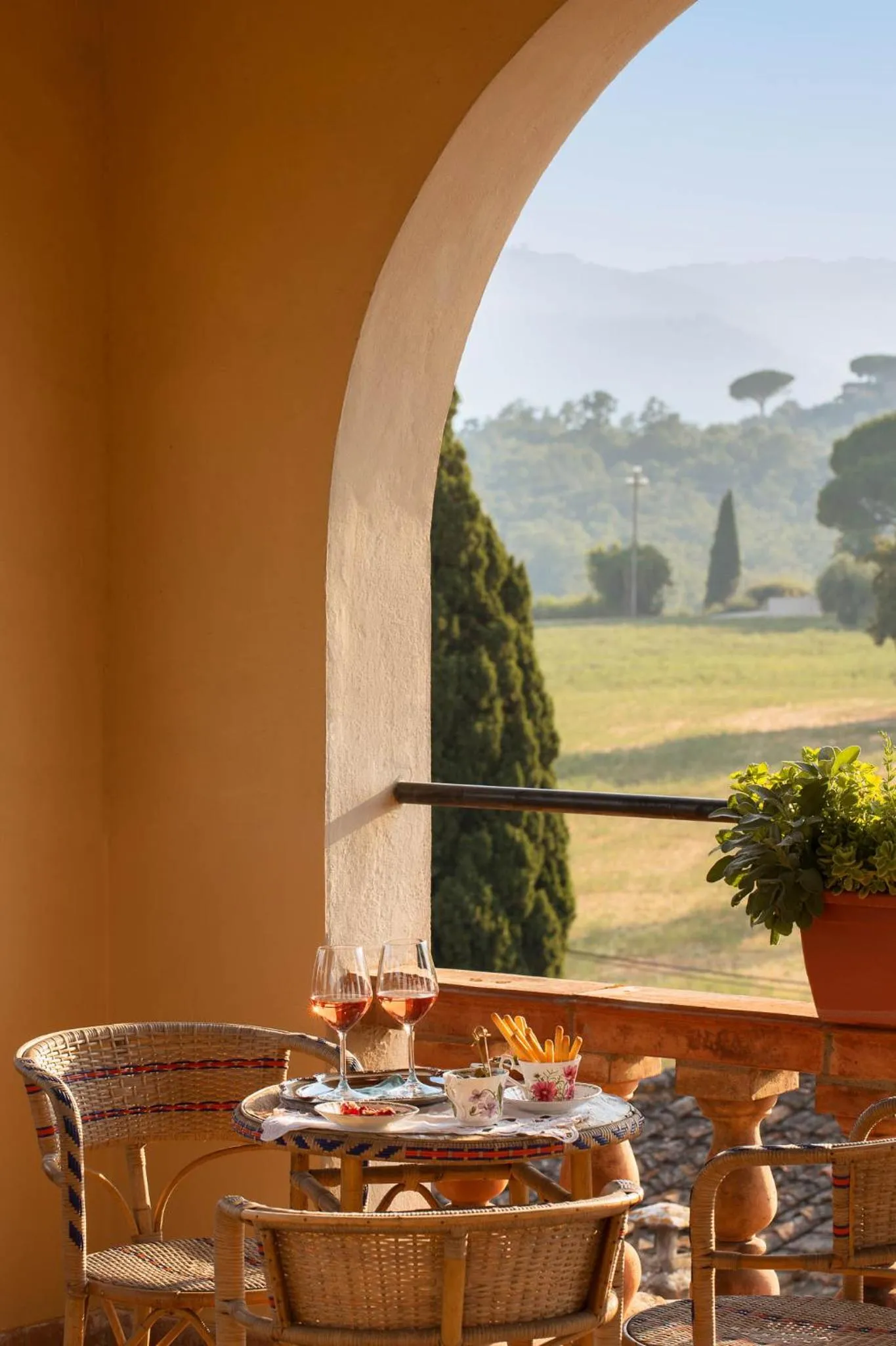 Restaurant/places to eat in Le Farnete