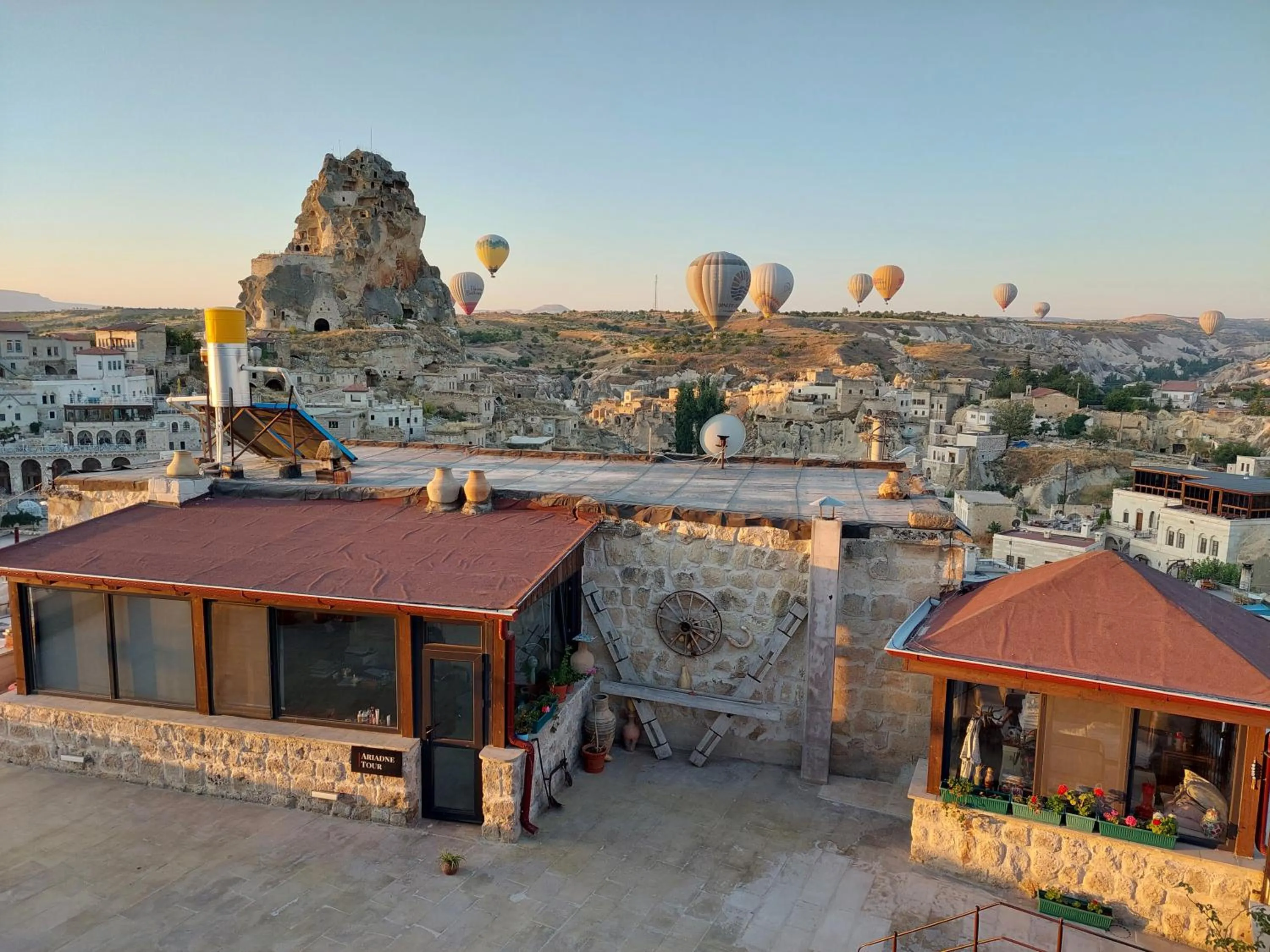 Garden in Megaron Cave Hotel Cappadocia