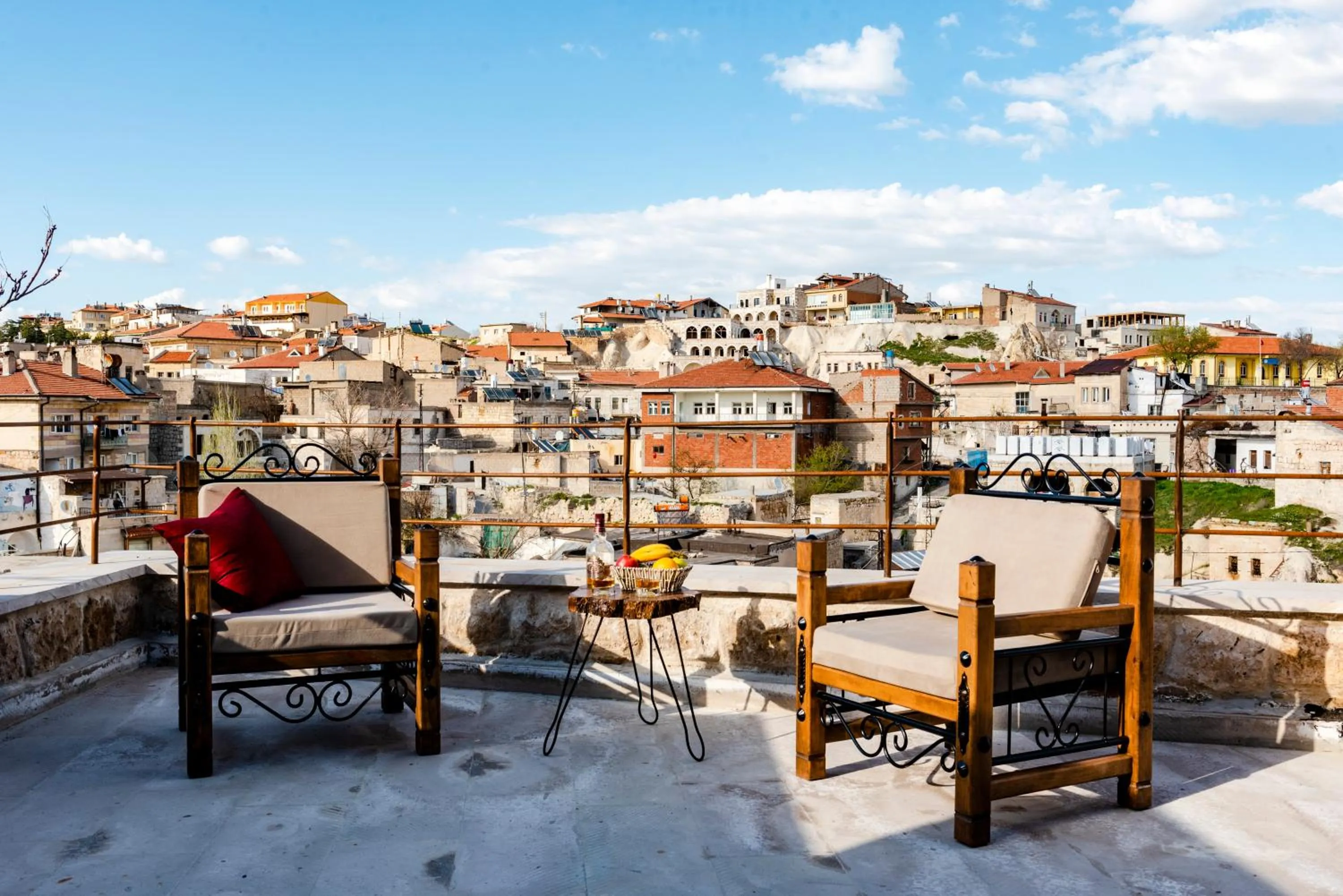 City view in Megaron Cave Hotel Cappadocia