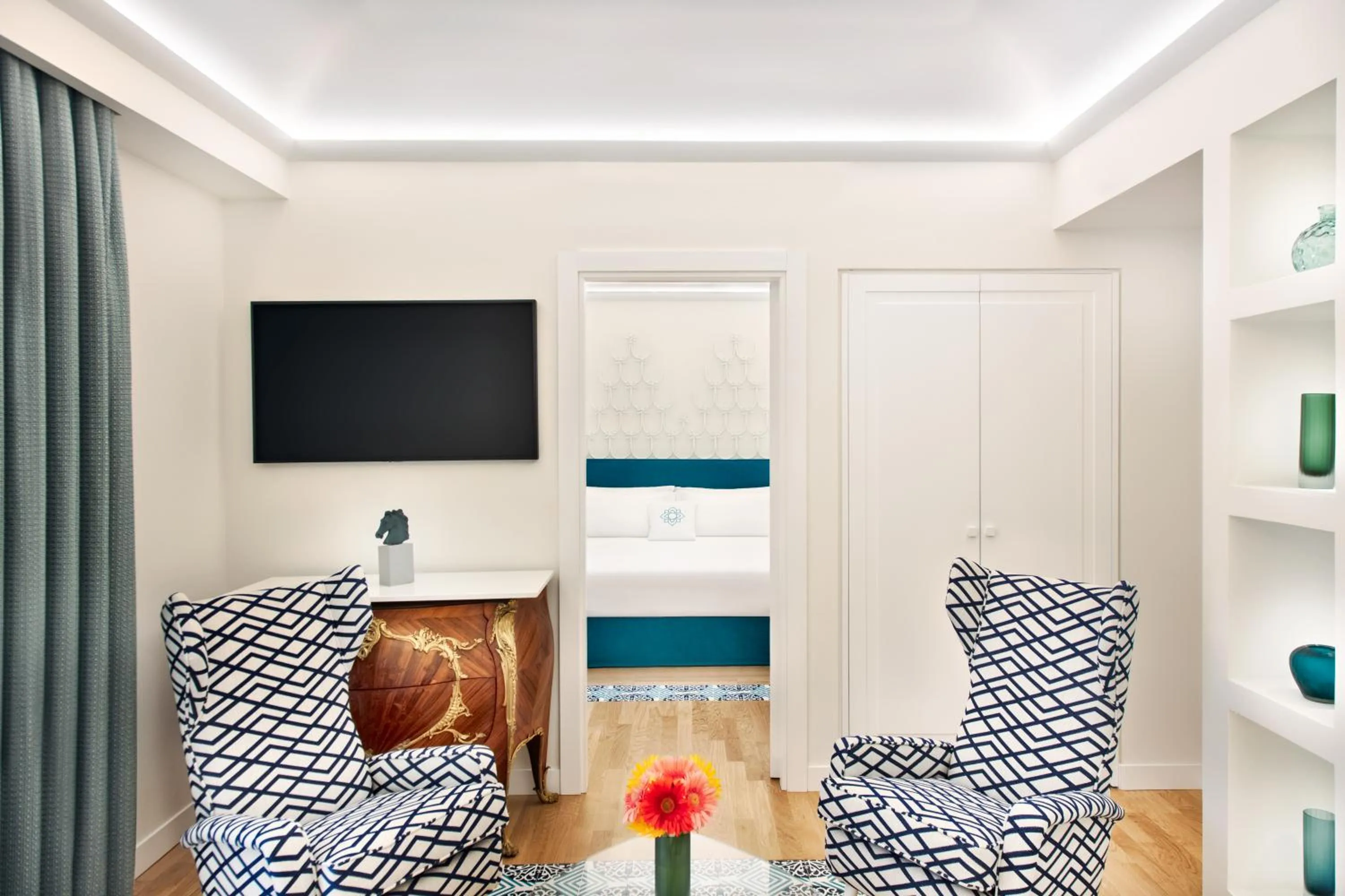 Living room in Pazziella, a Luxury Collection Hotel, Capri