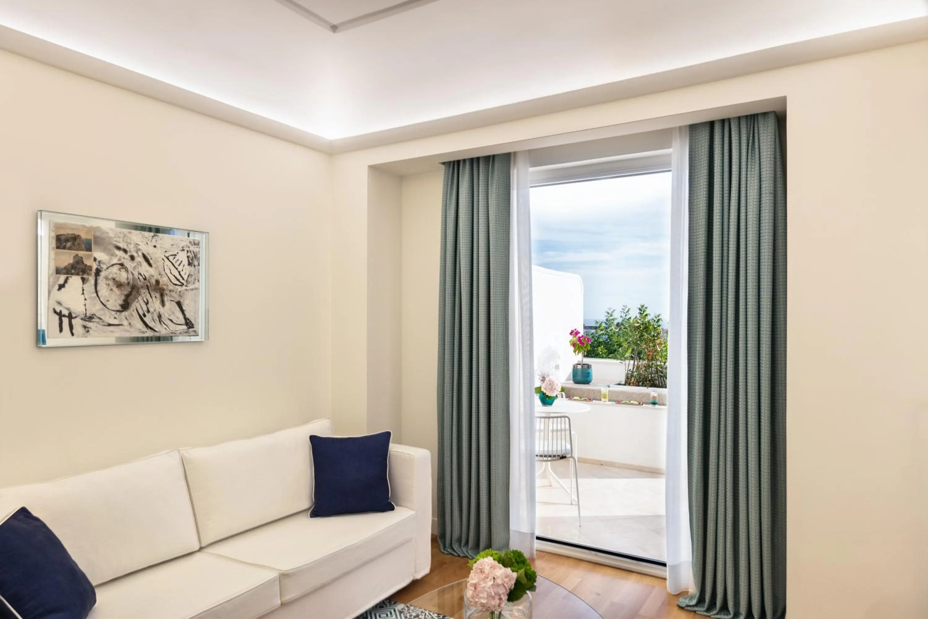 Seating area in Pazziella, a Luxury Collection Hotel, Capri