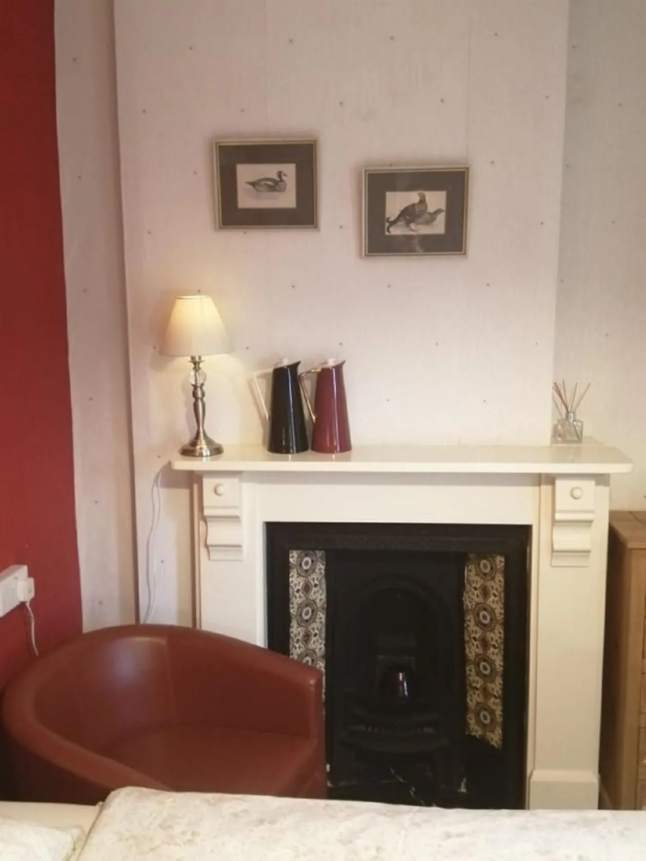 Seating area in Lion Hotel