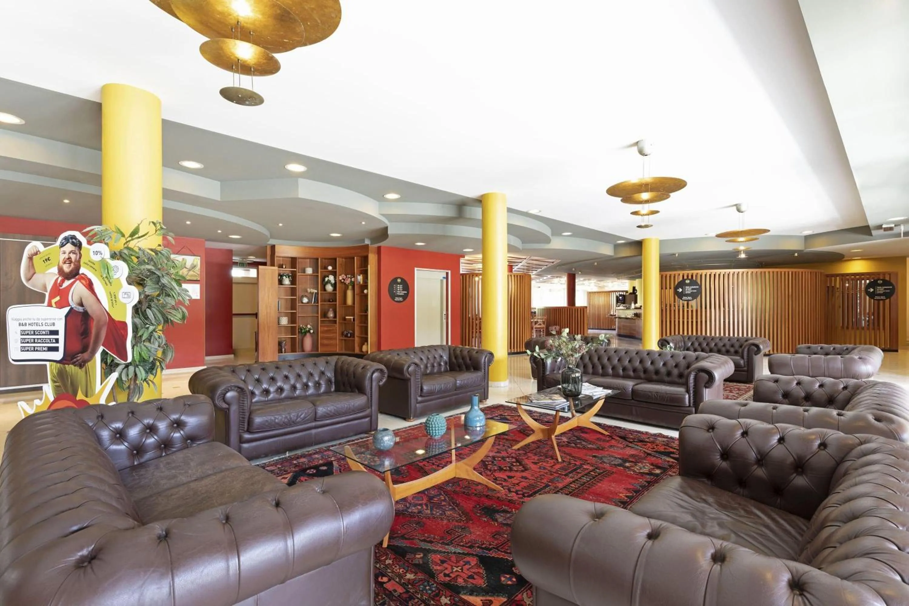 Lobby or reception in B&B Hotel Affi - Lago di Garda