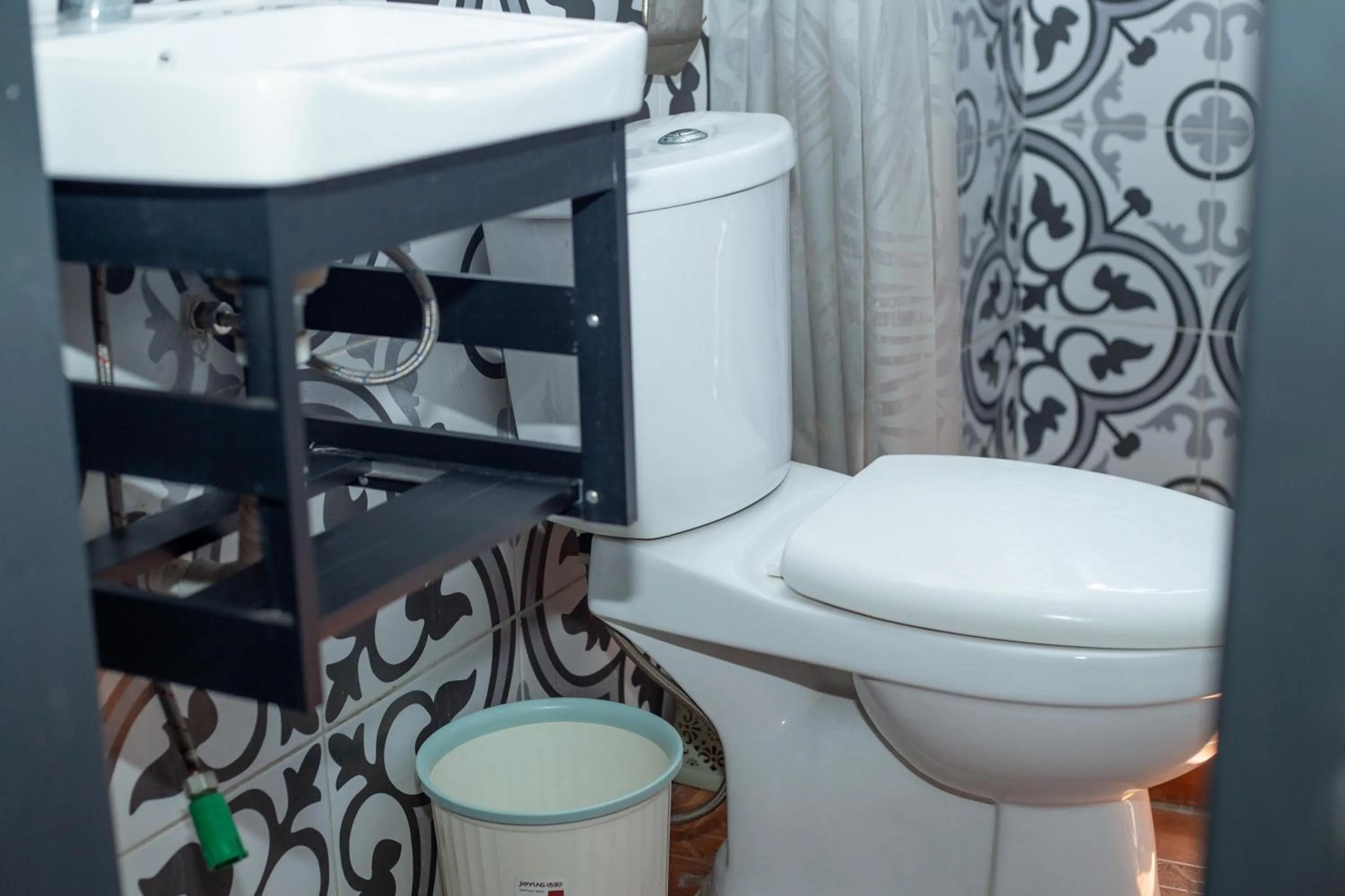 Toilet in High Level Apartment