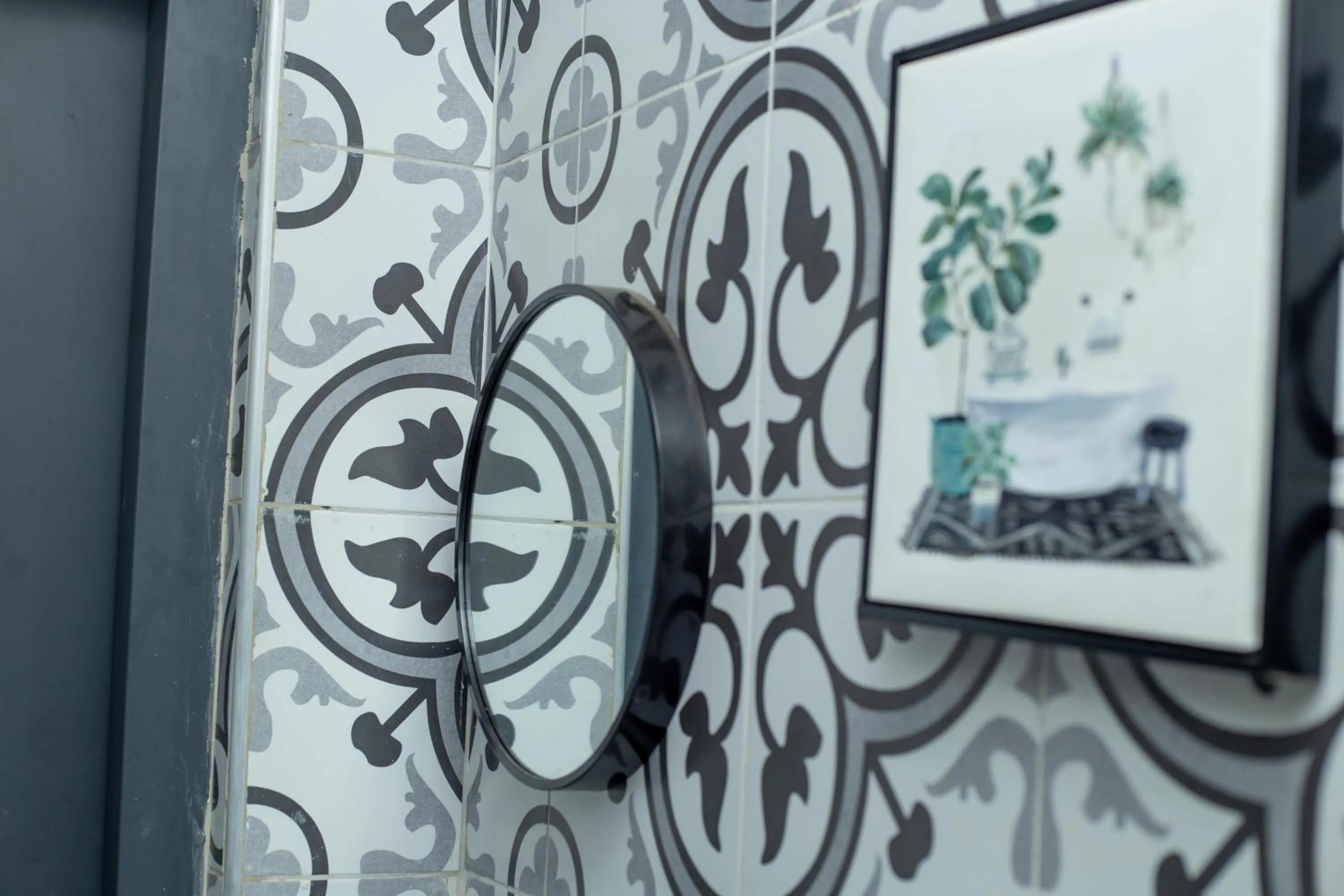 Decorative detail in High Level Apartment