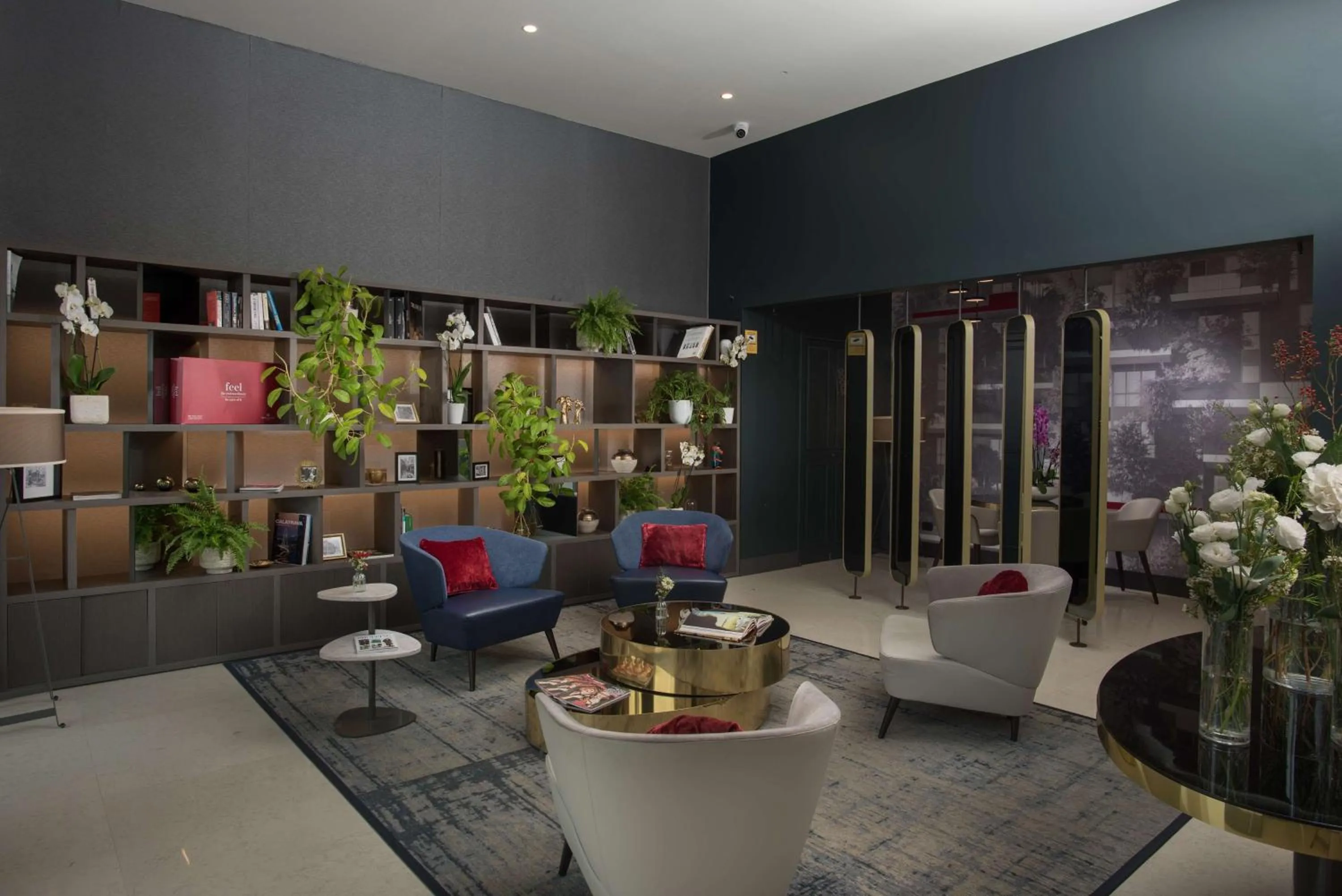 Lobby or reception in NH Collection Porta Nuova