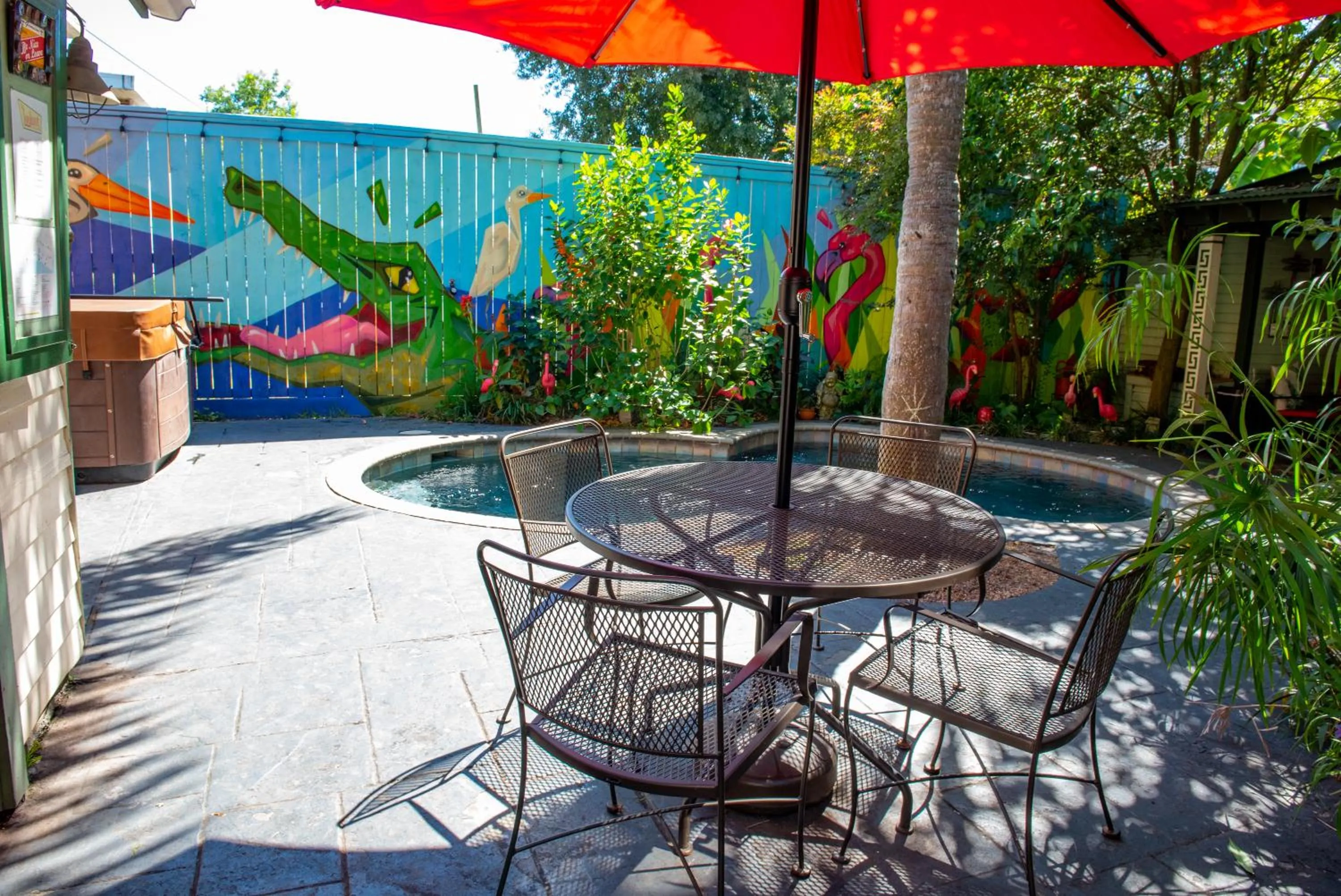 Patio in The Lookout Inn