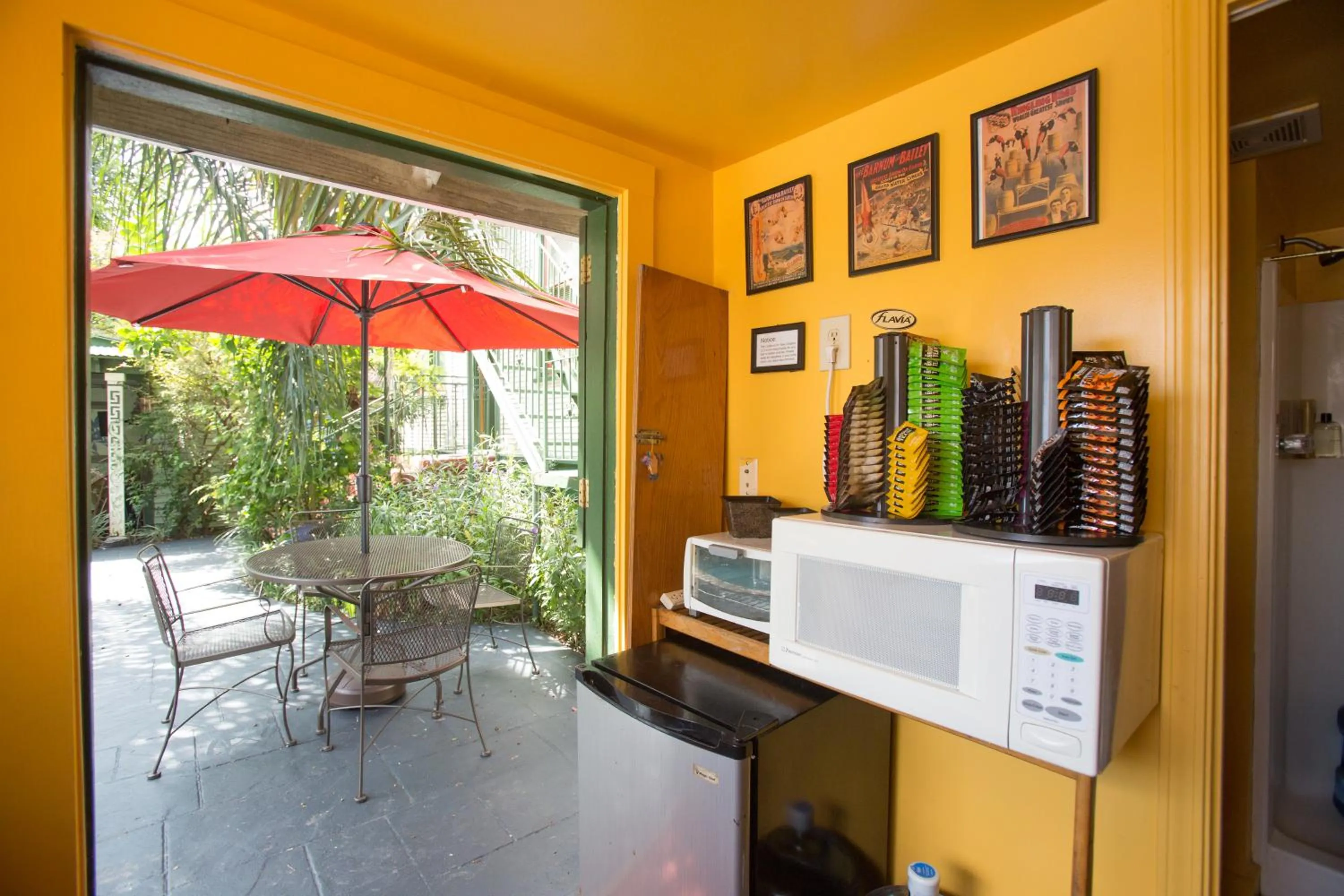 Patio in The Lookout Inn