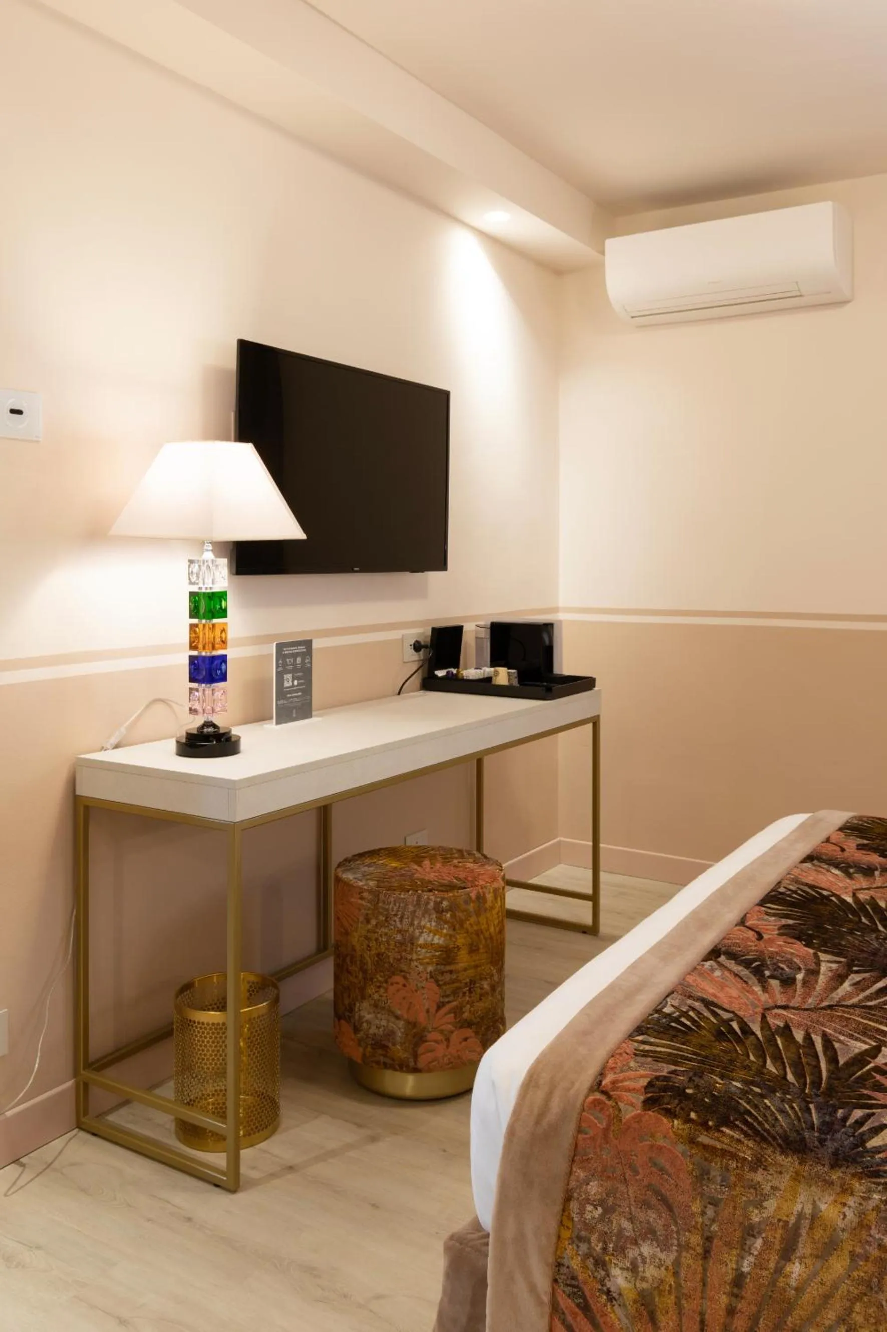 Bed in Hotel Principe