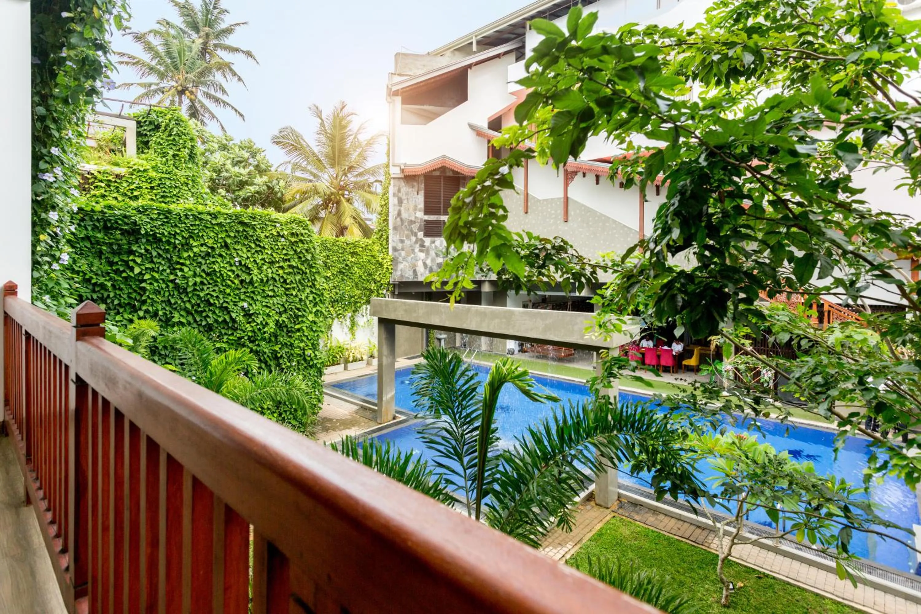 Garden in Polhena Grand Resort & Banquet