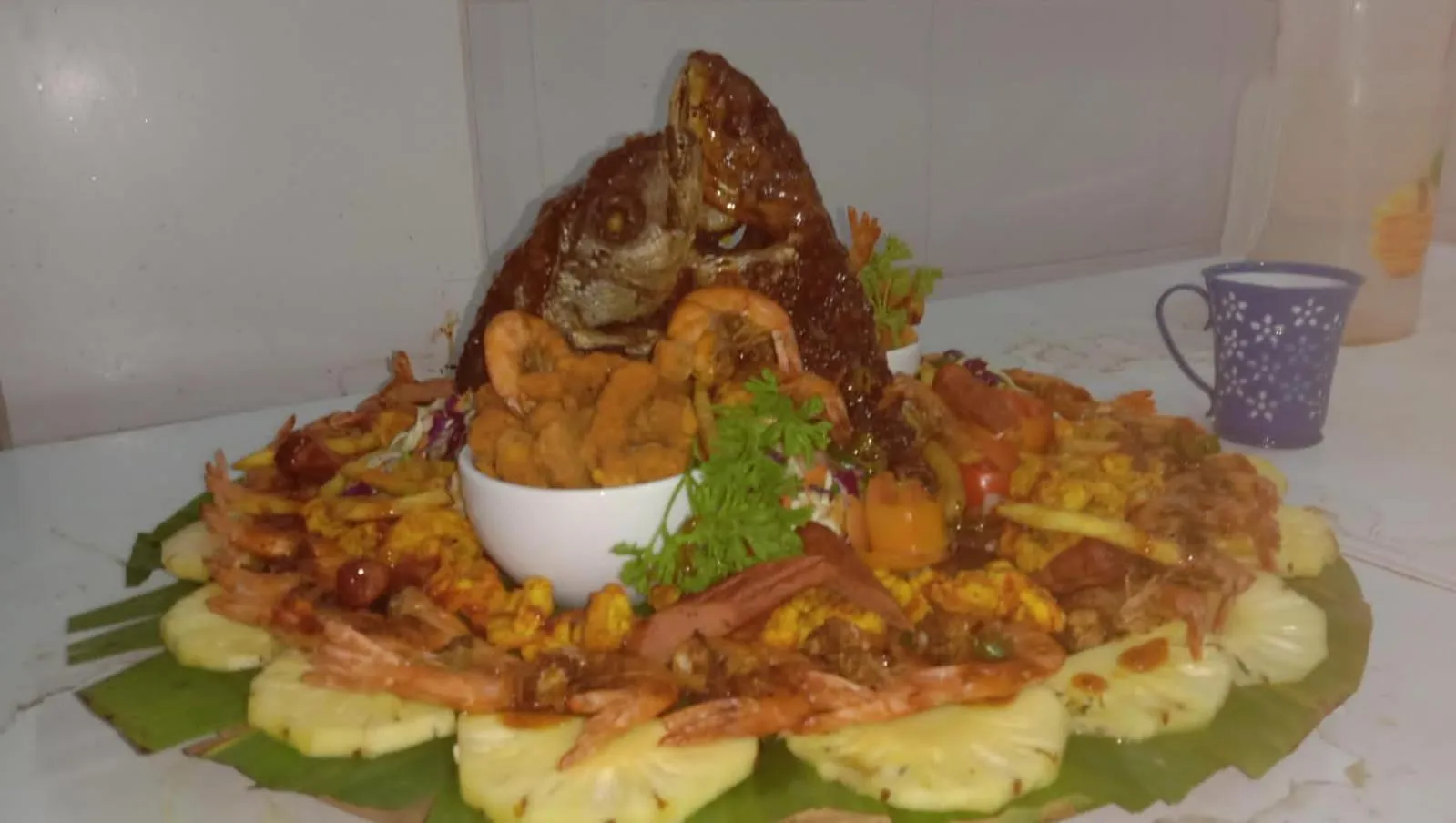 Food in Polhena Grand Resort & Banquet