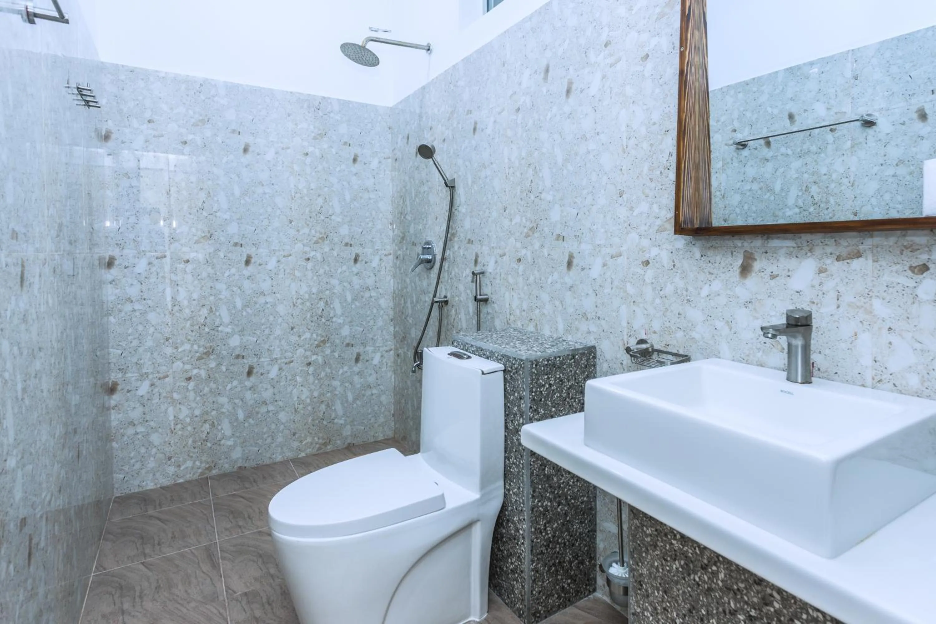 Toilet in Polhena Grand Resort & Banquet