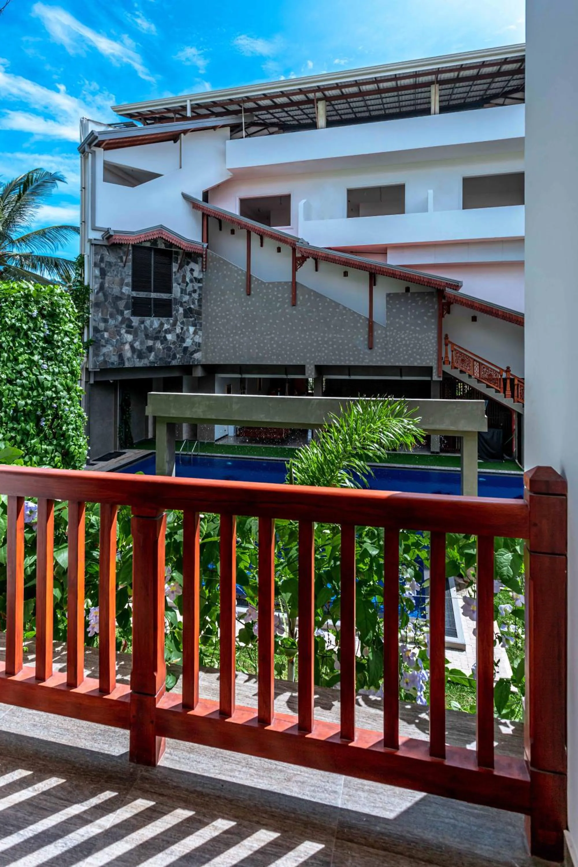 Swimming pool in Polhena Grand Resort & Banquet