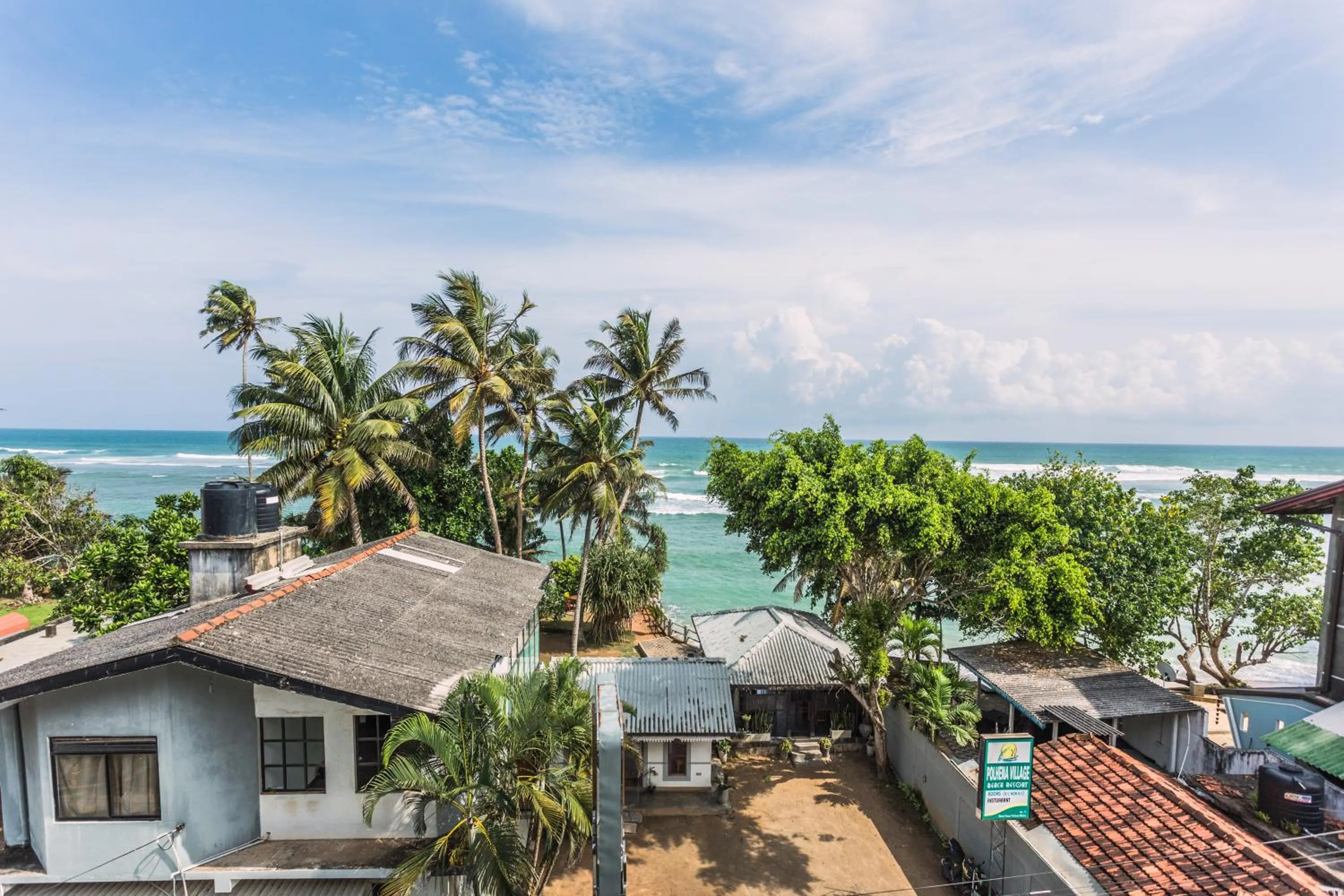 Sea view in Polhena Grand Resort & Banquet